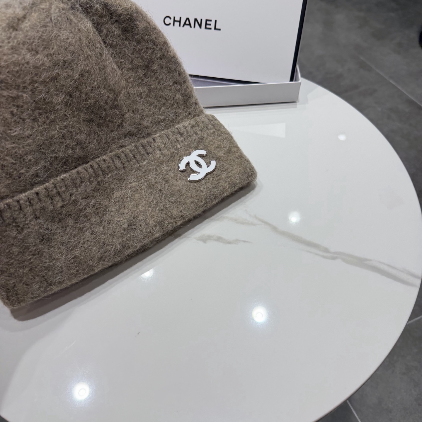 Chanel香奈儿新款毛线帽，加厚面料
