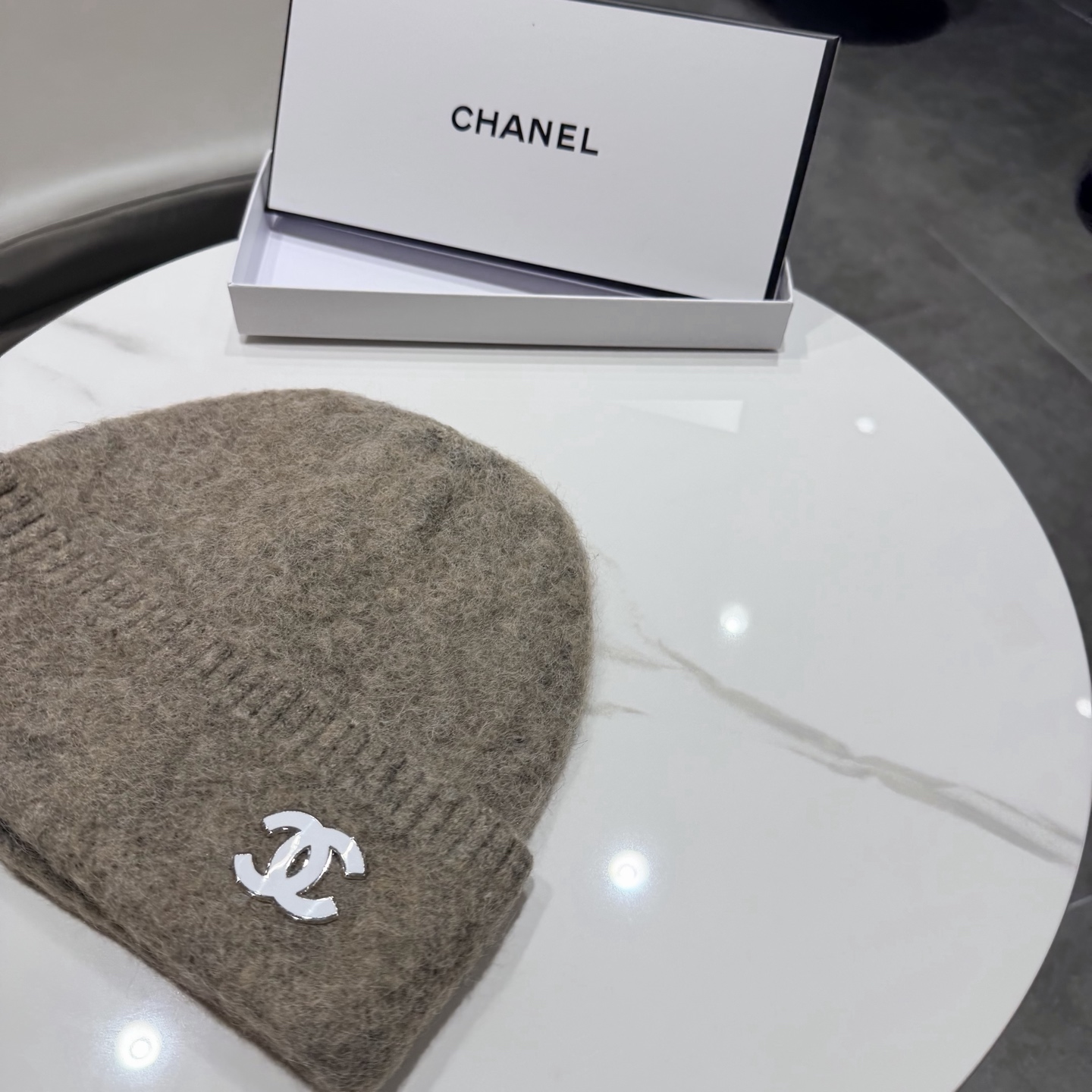 Chanel香奈儿新款毛线帽，加厚面料