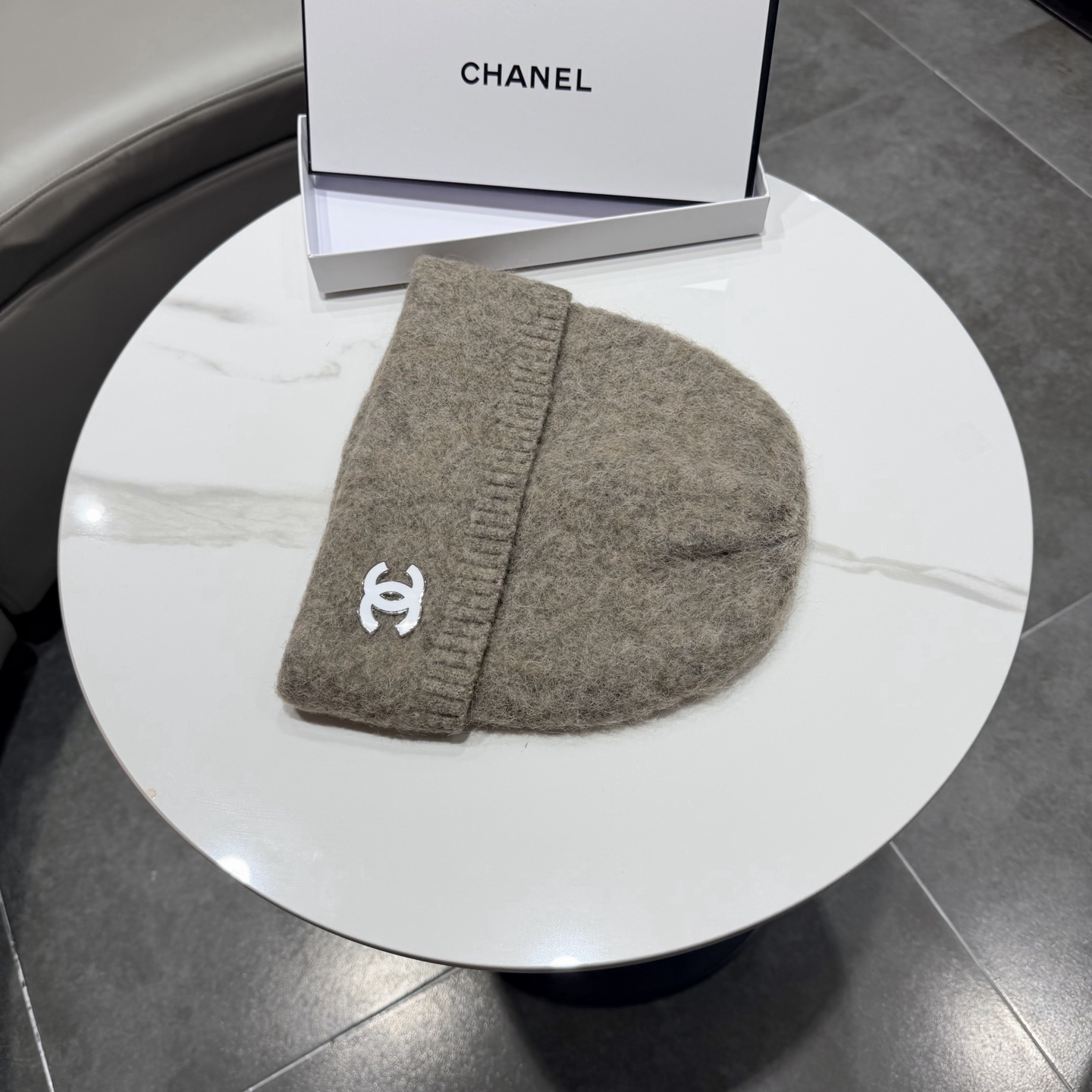 Chanel香奈儿新款毛线帽，加厚面料