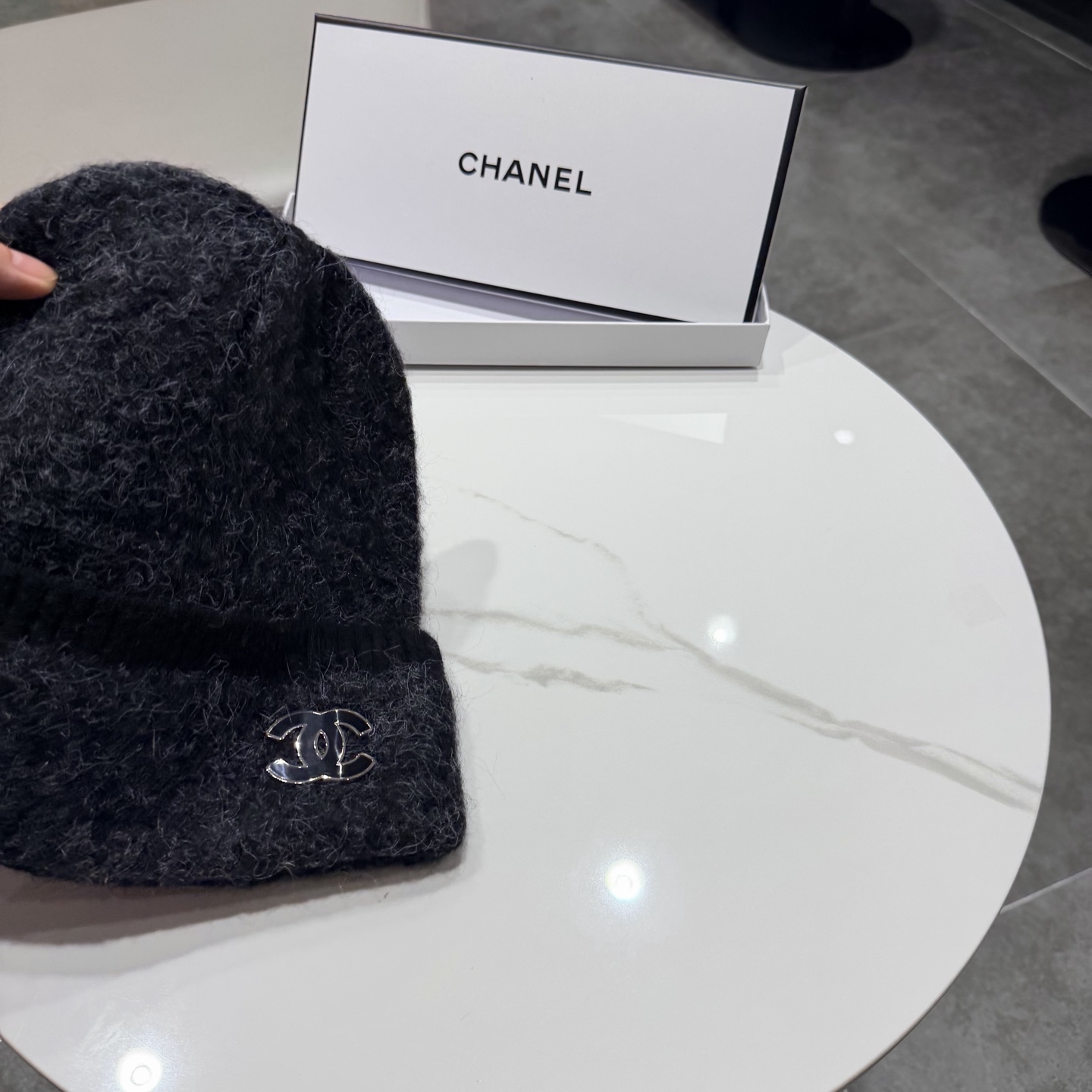 Chanel香奈儿新款毛线帽，加厚面料