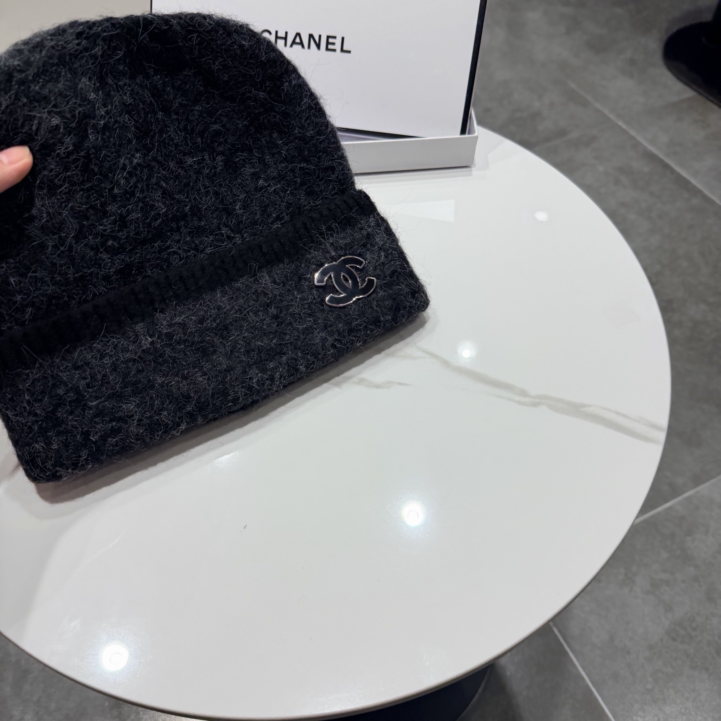 Chanel香奈儿新款毛线帽，加厚面料