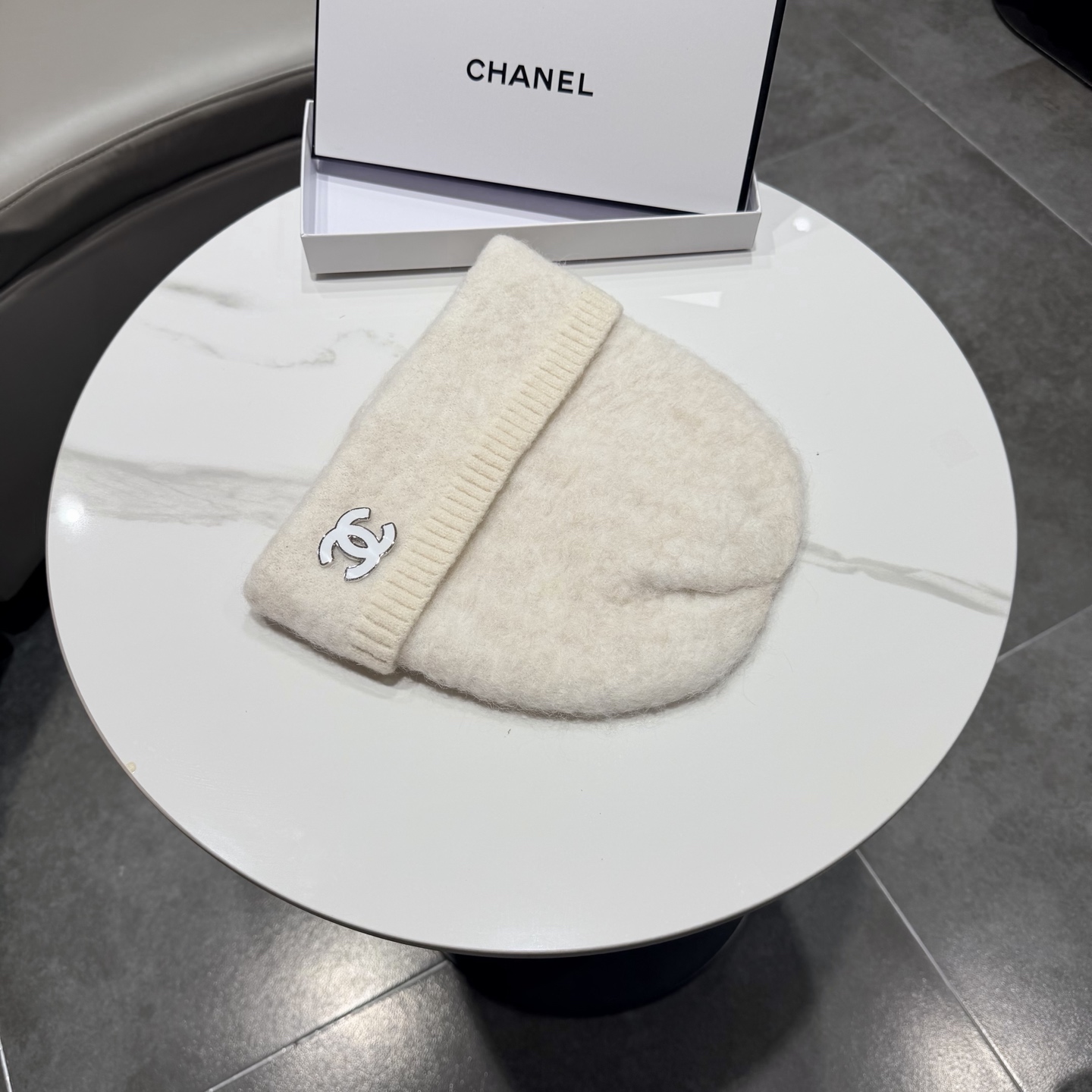 Chanel香奈儿新款毛线帽，加厚面料