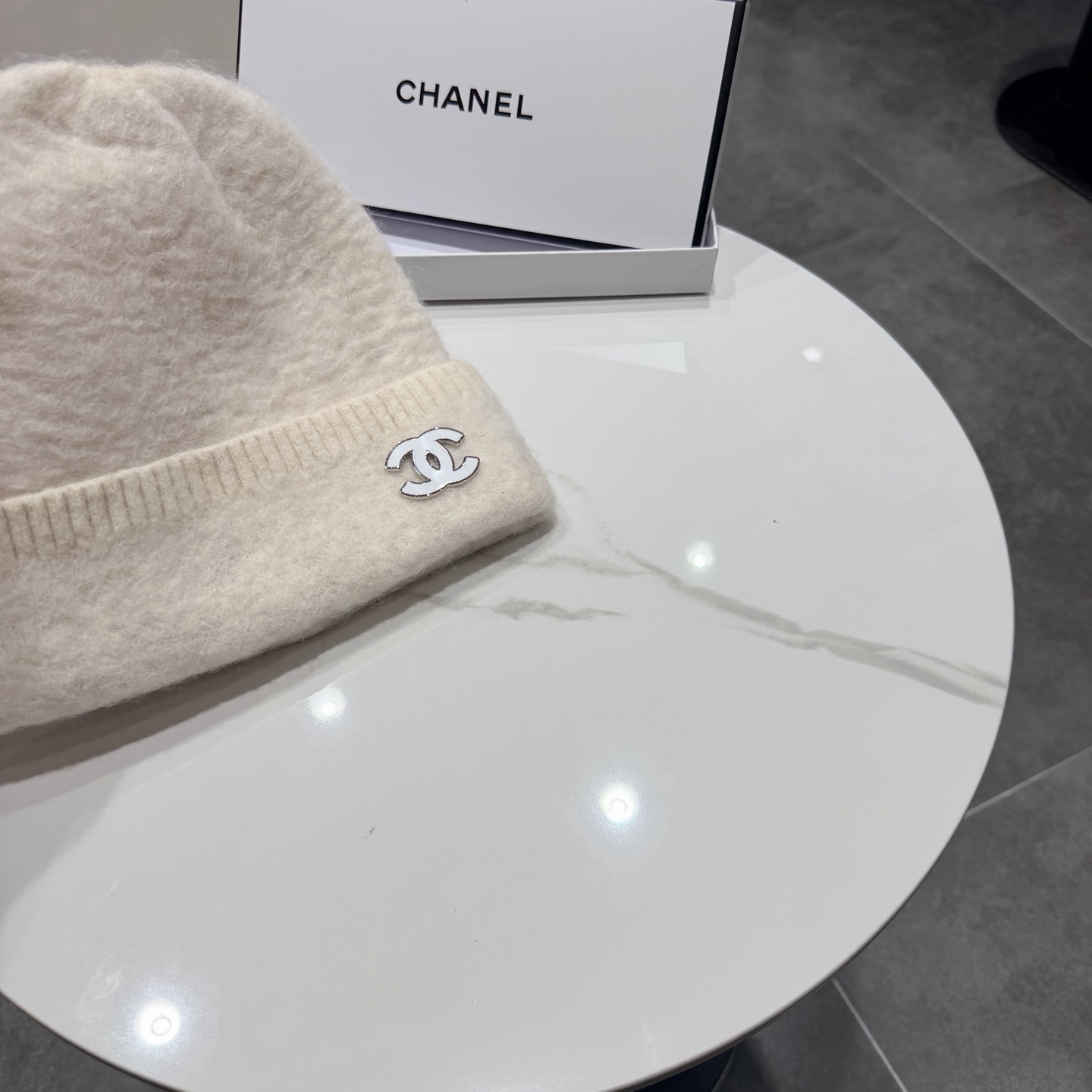 Chanel香奈儿新款毛线帽，加厚面料