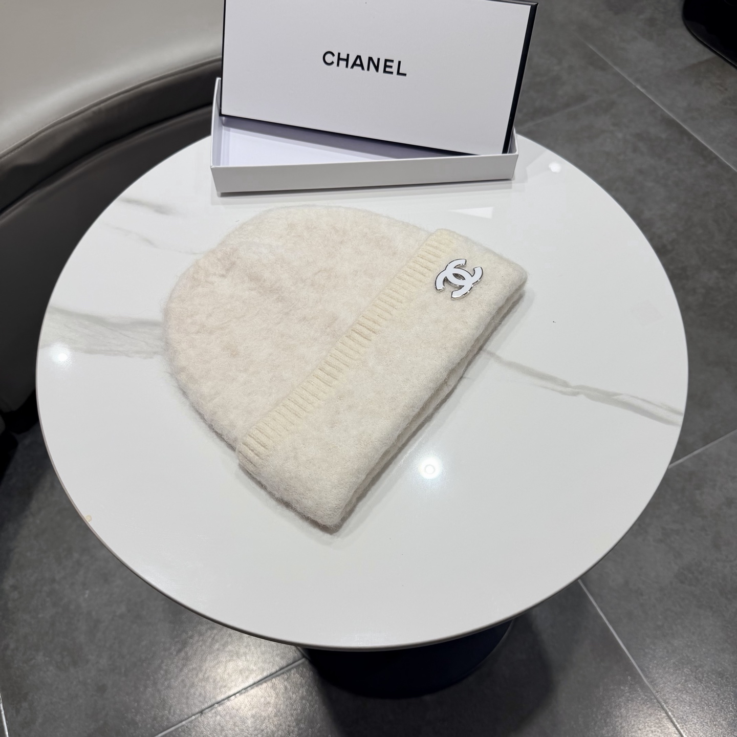 Chanel香奈儿新款毛线帽，加厚面料