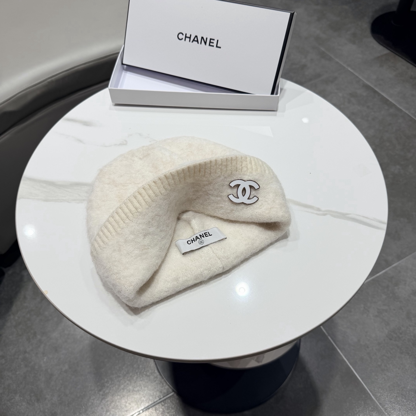 Chanel香奈儿新款毛线帽，加厚面料