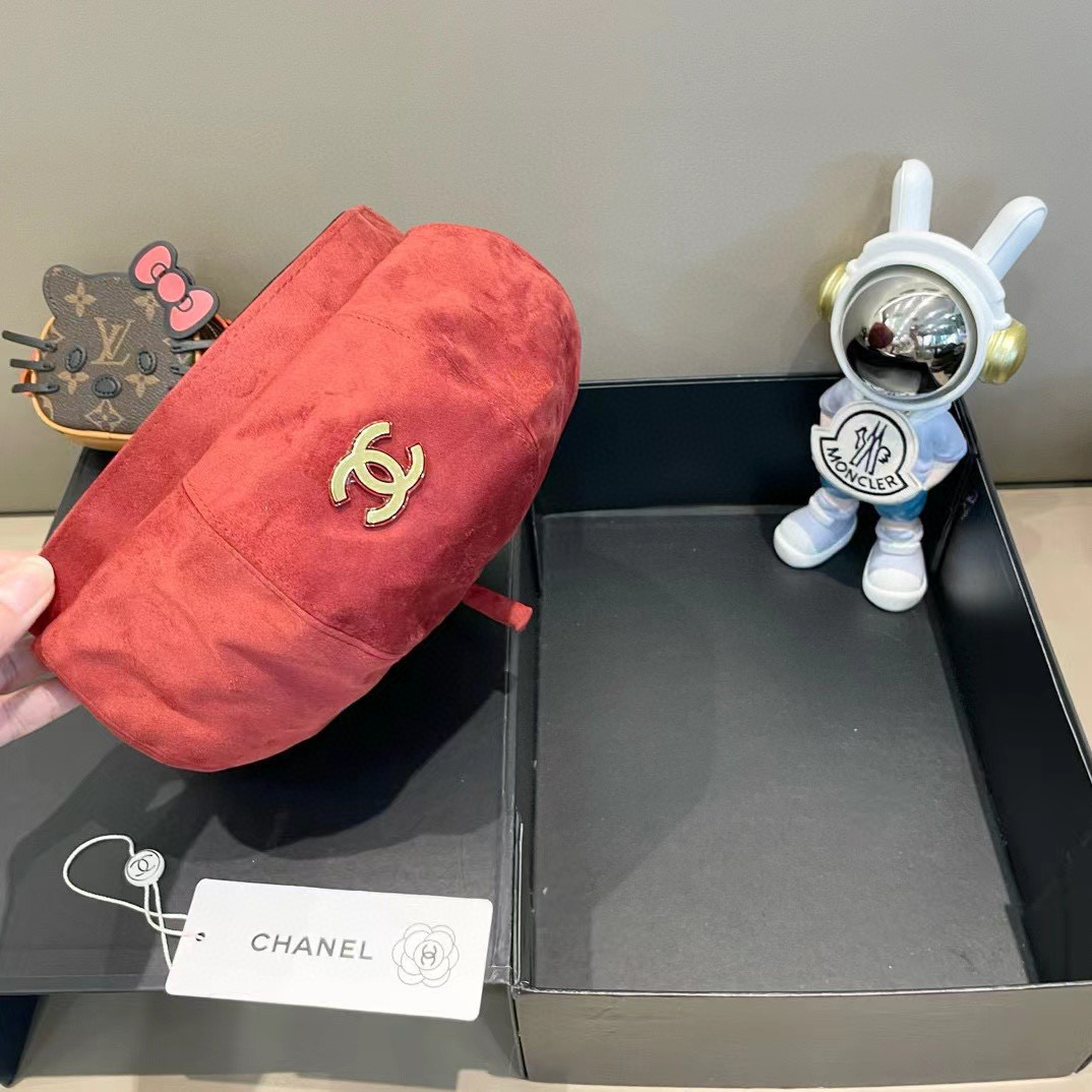 Chanel香奈儿 鹿皮细尾南瓜贝雷帽子女百搭复古休闲显脸小画家帽时尚秋冬