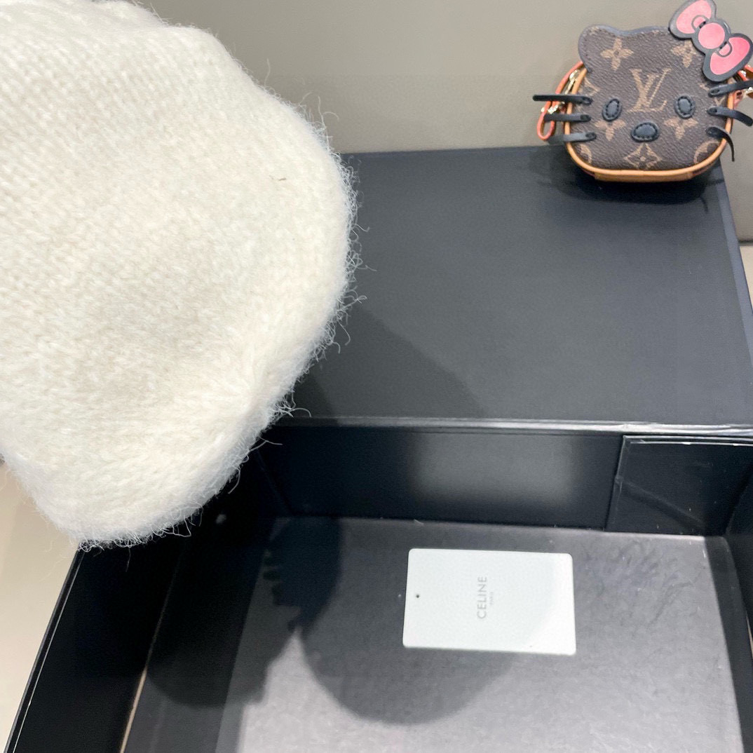 塞琳Celine韩版ins博主慵懒风灰色针织渔夫帽女甜美花边显脸小保暖毛线盆帽