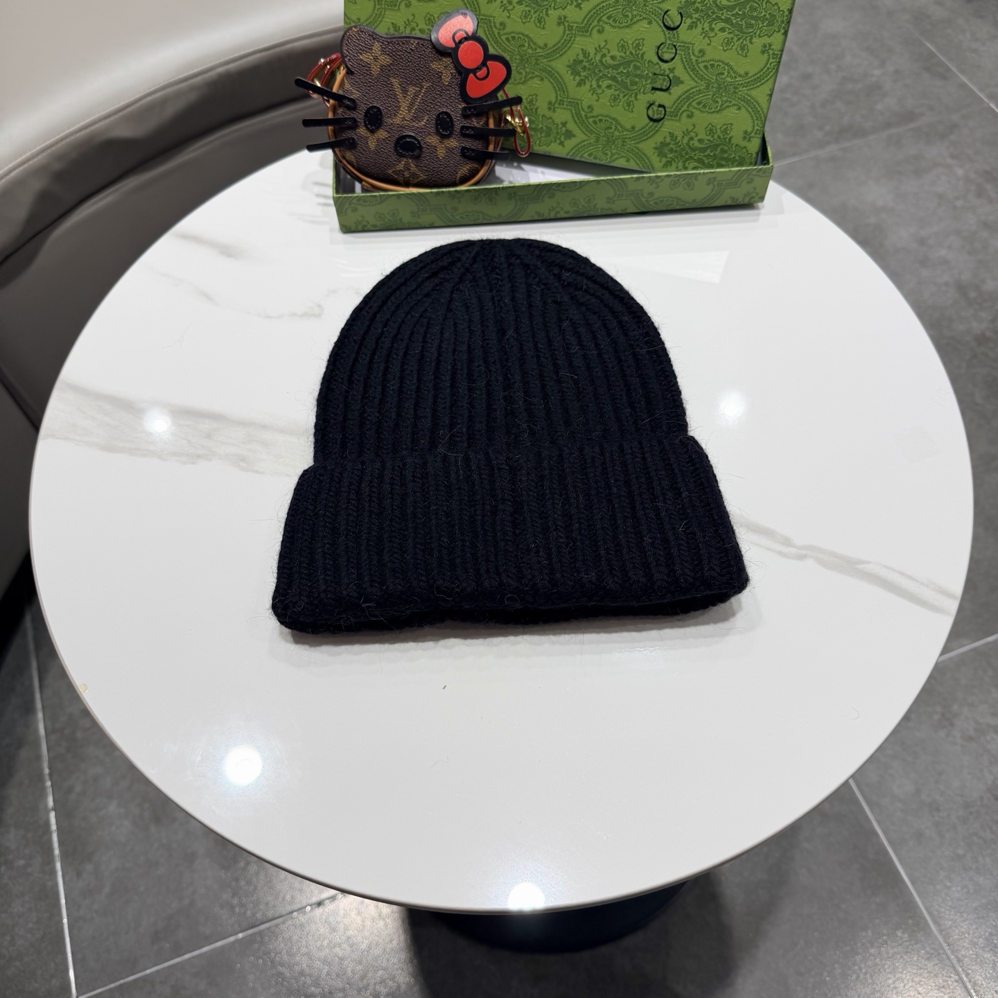 高品质 Gucci古奇秋冬新款毛线帽，羊毛面料，男女同款