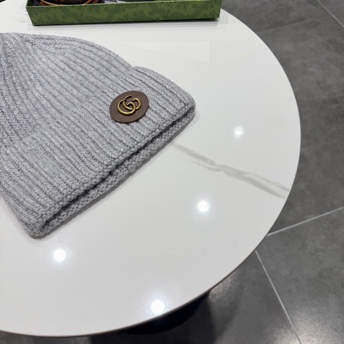 高品质 Gucci古奇秋冬新款毛线帽，羊毛面料，男女同款