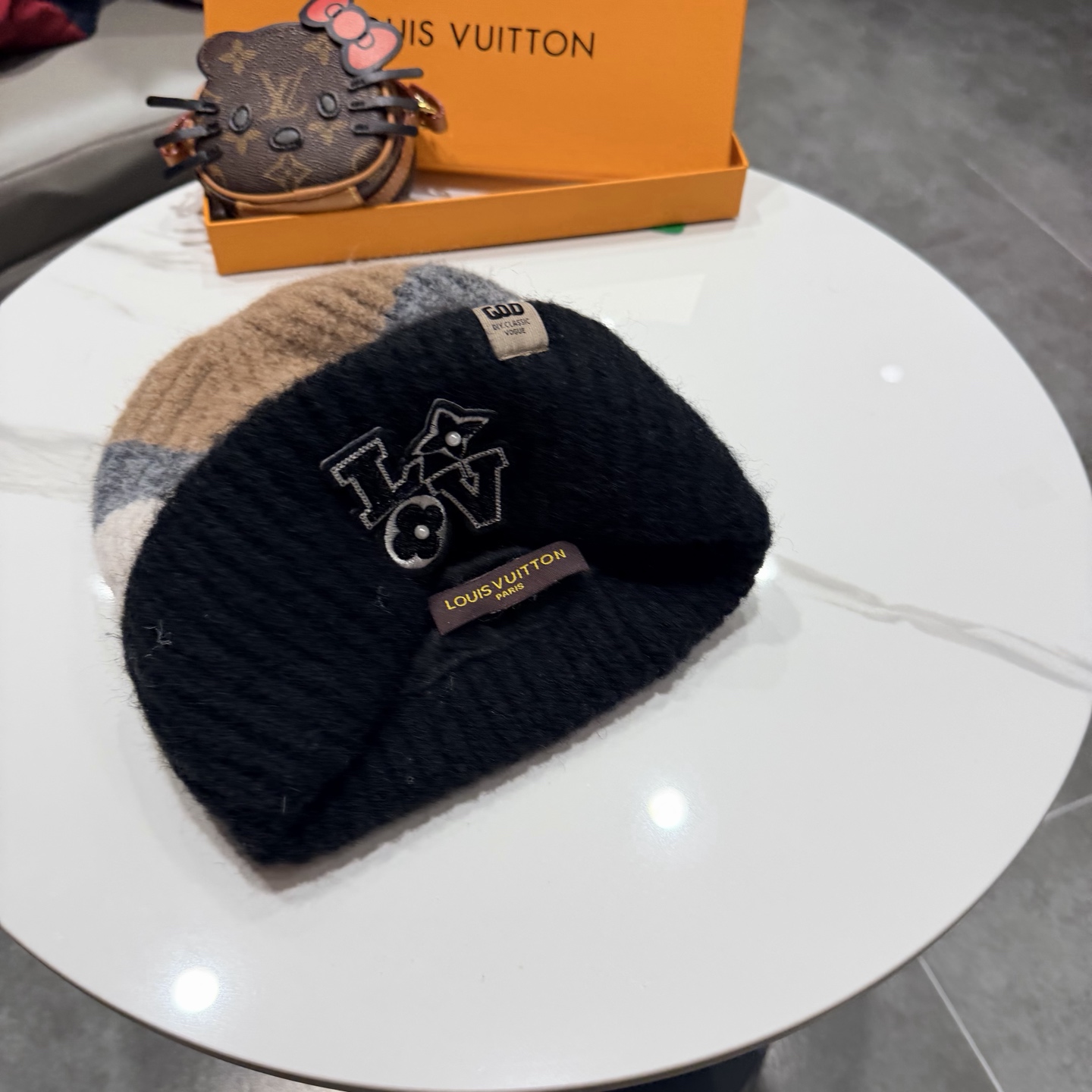 Lv路易斯新款毛线帽