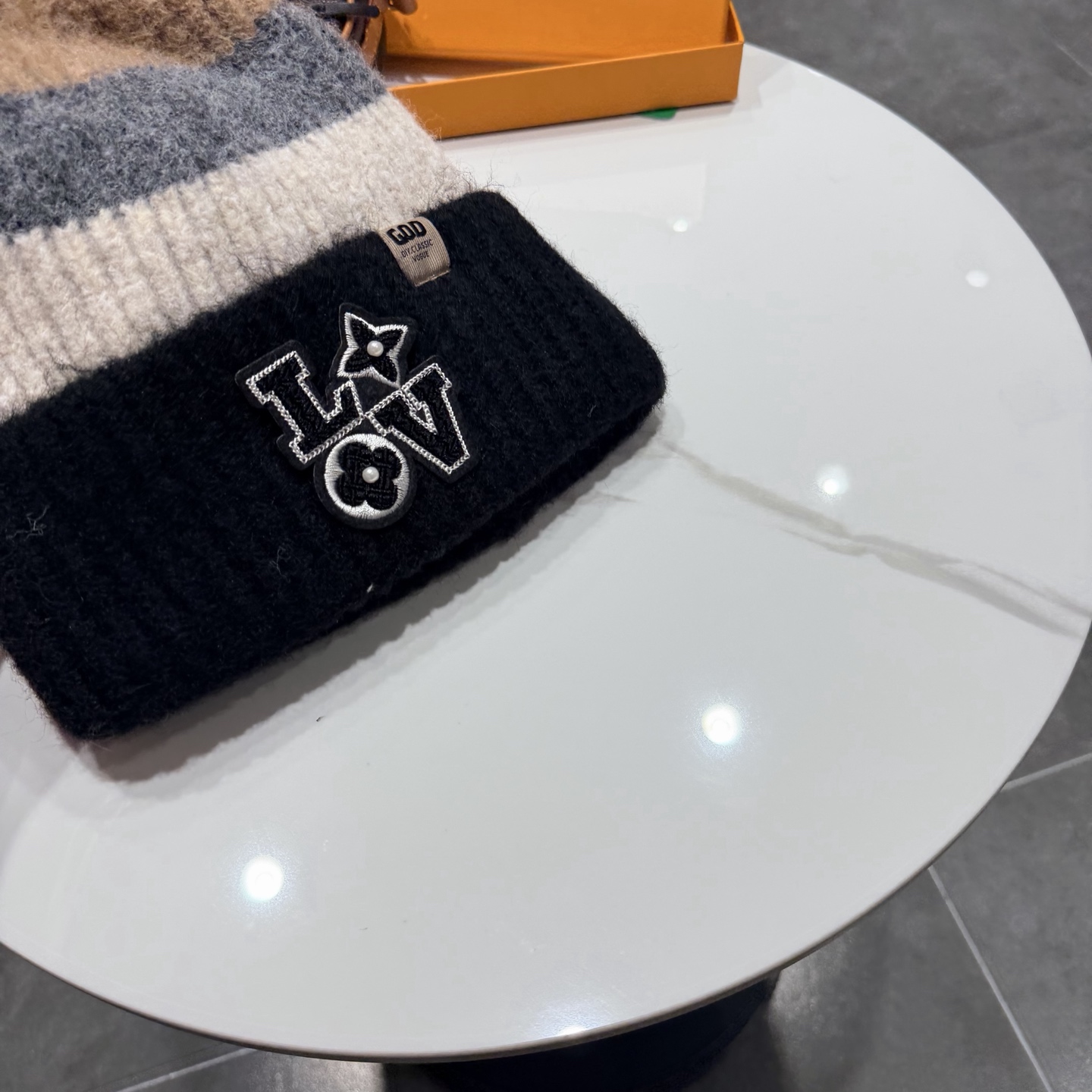 Lv路易斯新款毛线帽