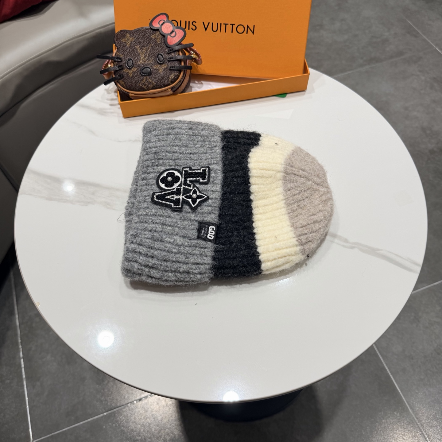 Lv路易斯新款毛线帽