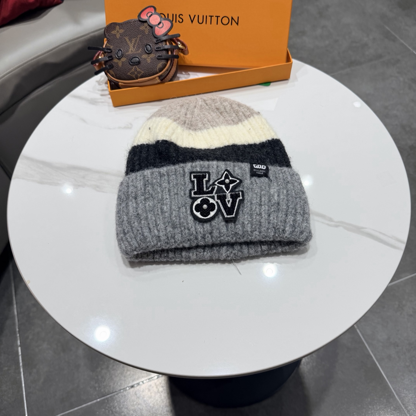 Lv路易斯新款毛线帽