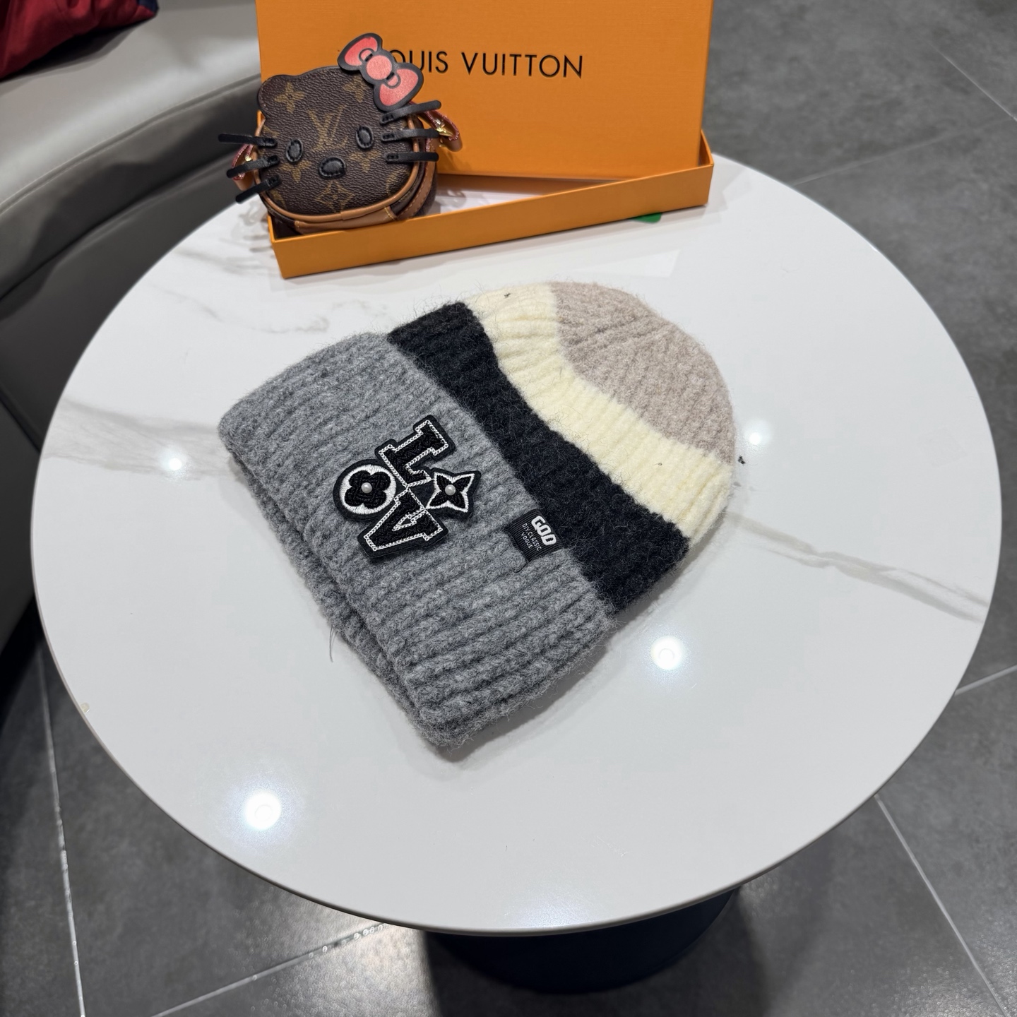 Lv路易斯新款毛线帽