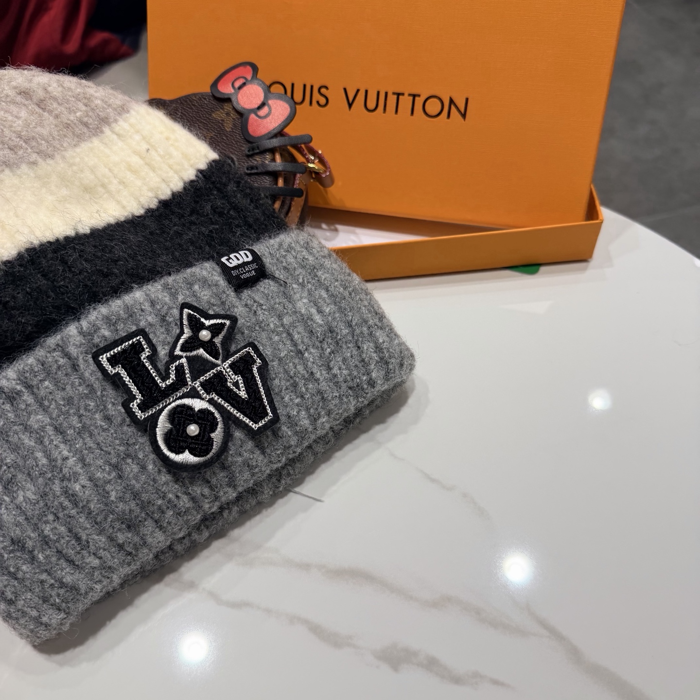 Lv路易斯新款毛线帽