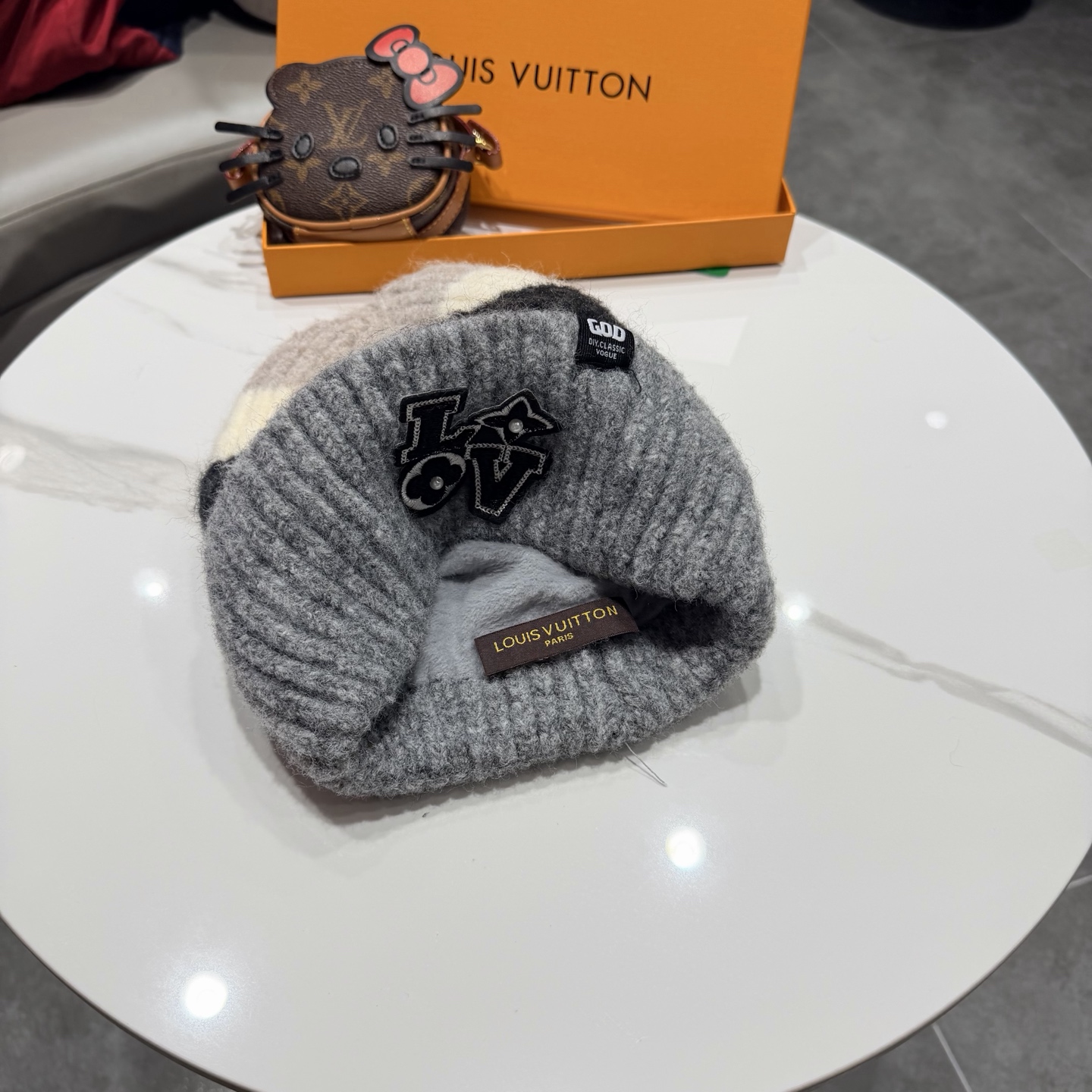 Lv路易斯新款毛线帽