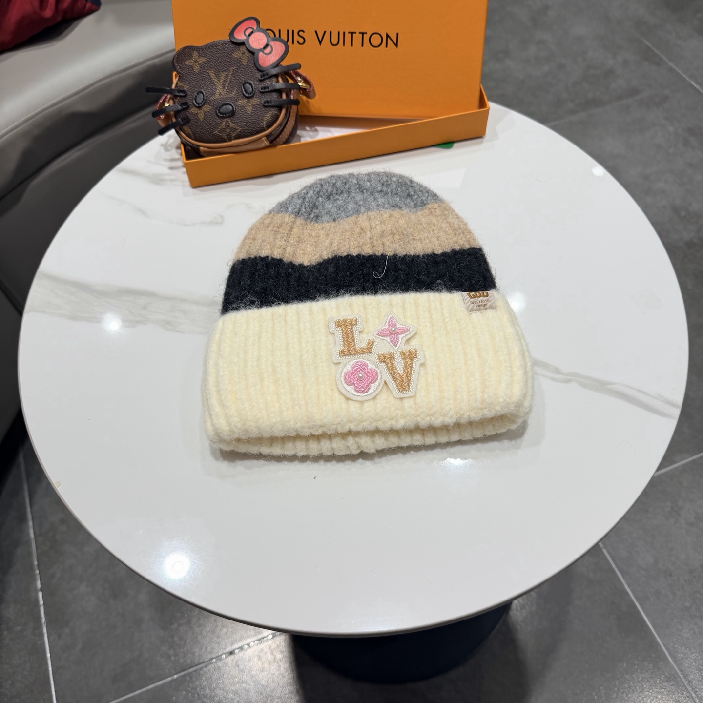 Lv路易斯新款毛线帽