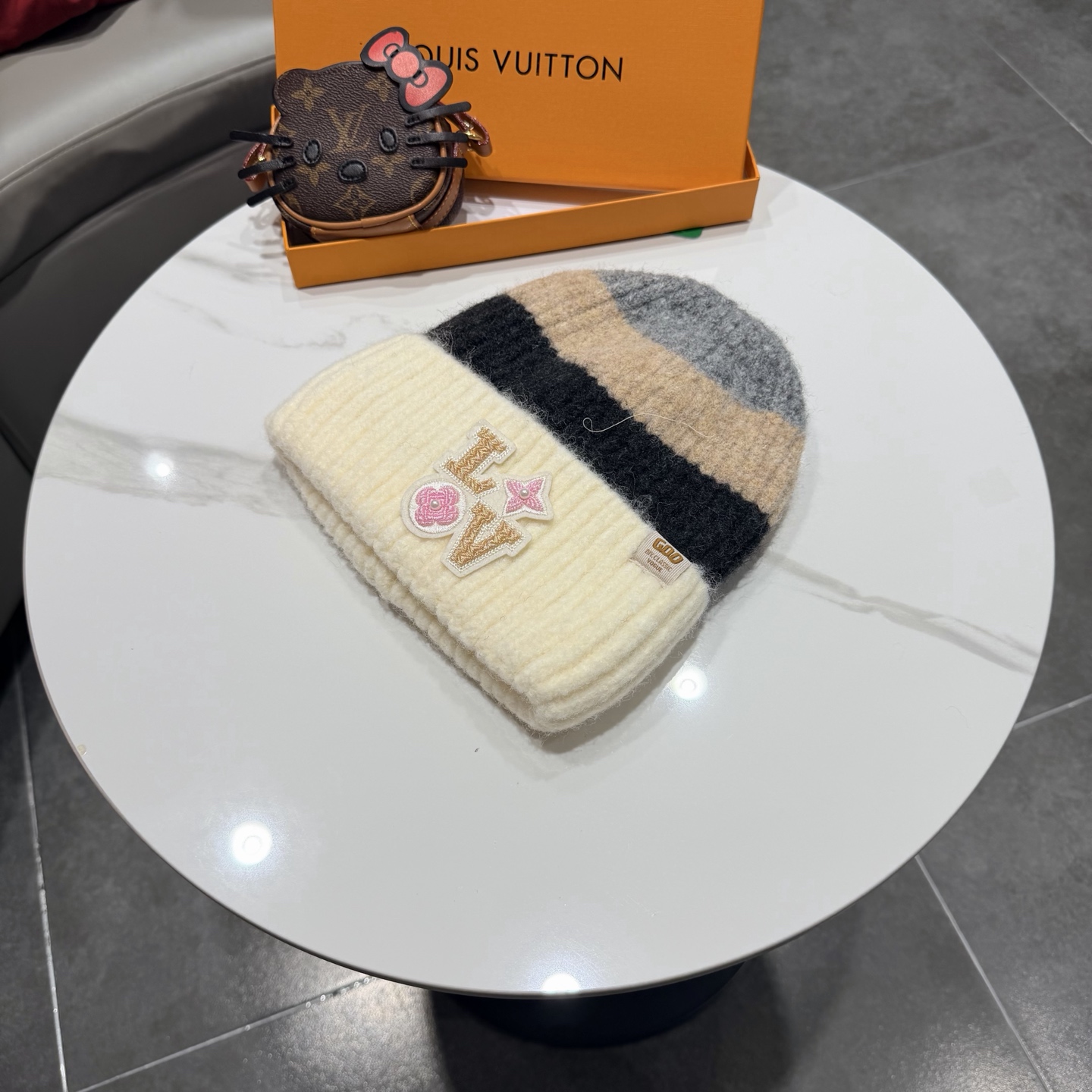 Lv路易斯新款毛线帽