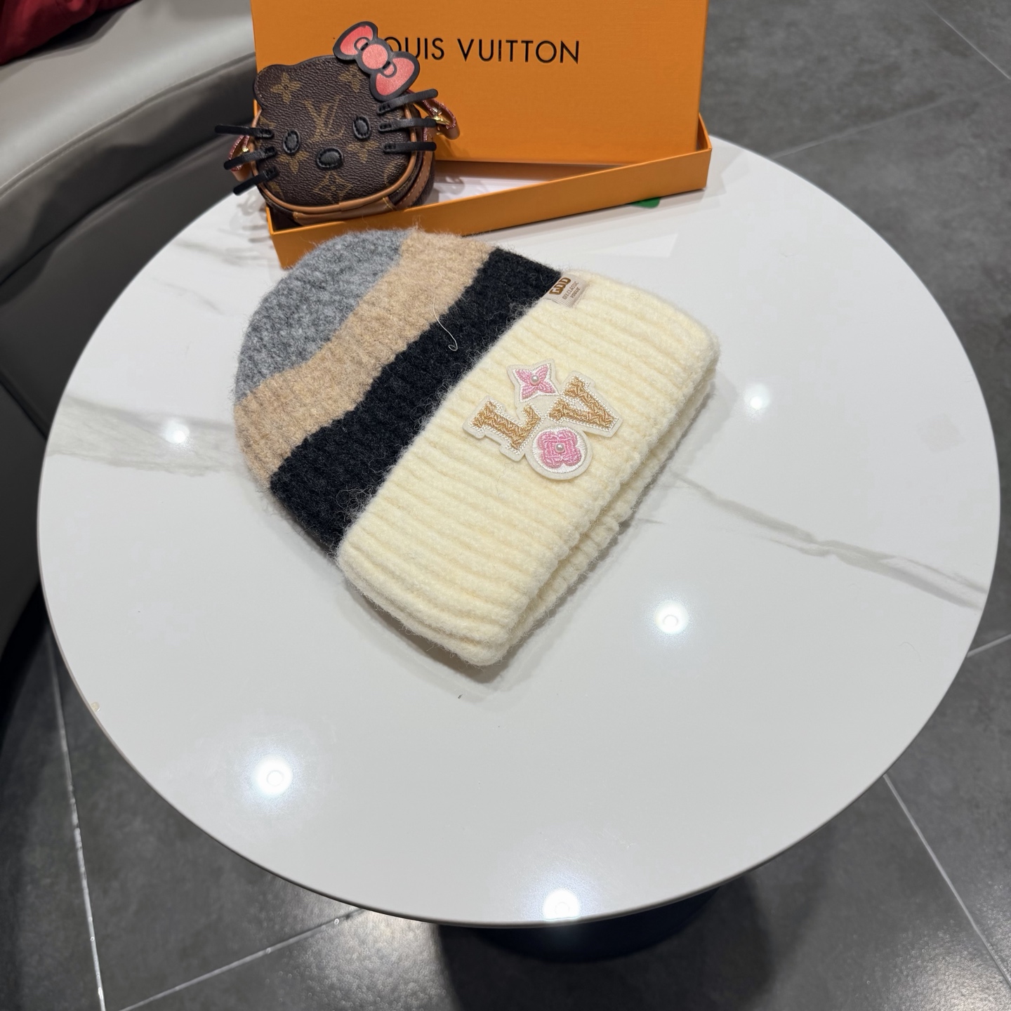 Lv路易斯新款毛线帽