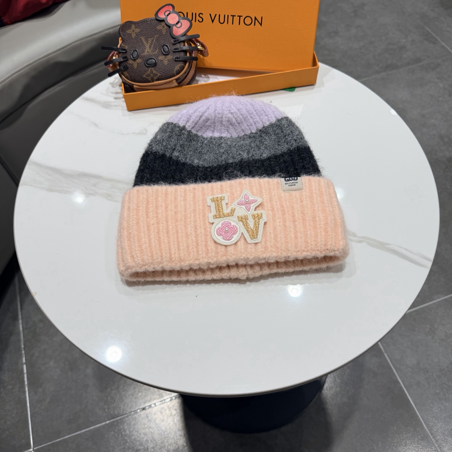 Lv路易斯新款毛线帽