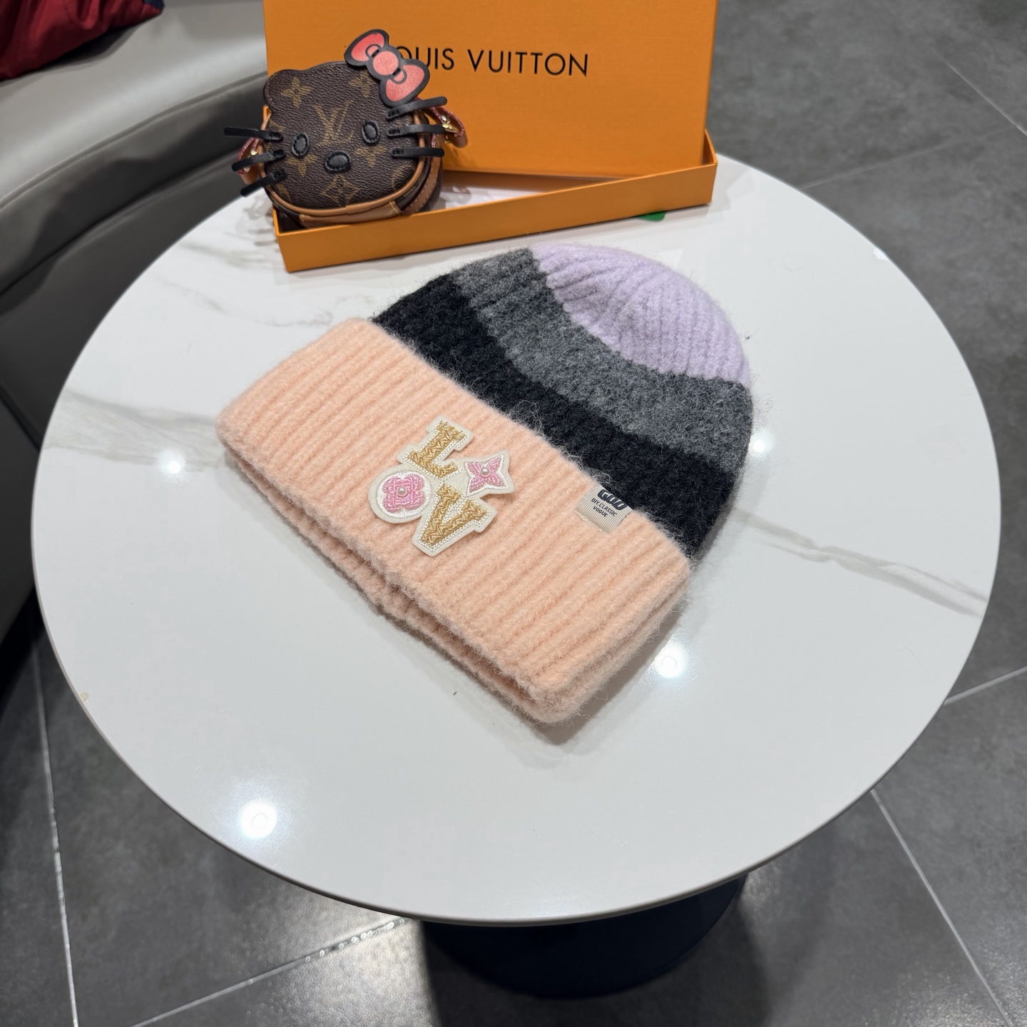 Lv路易斯新款毛线帽