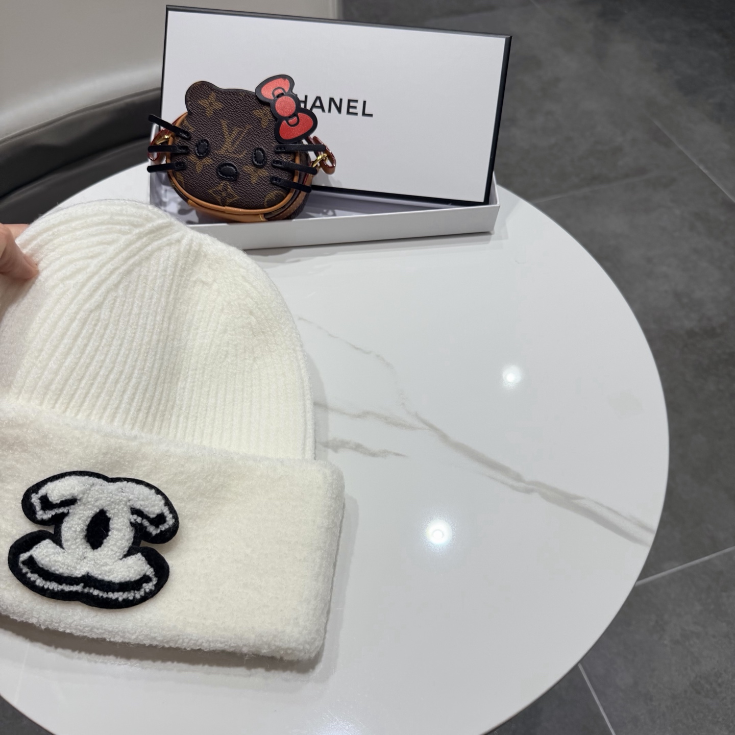 Chanel香奈儿针织毛线帽