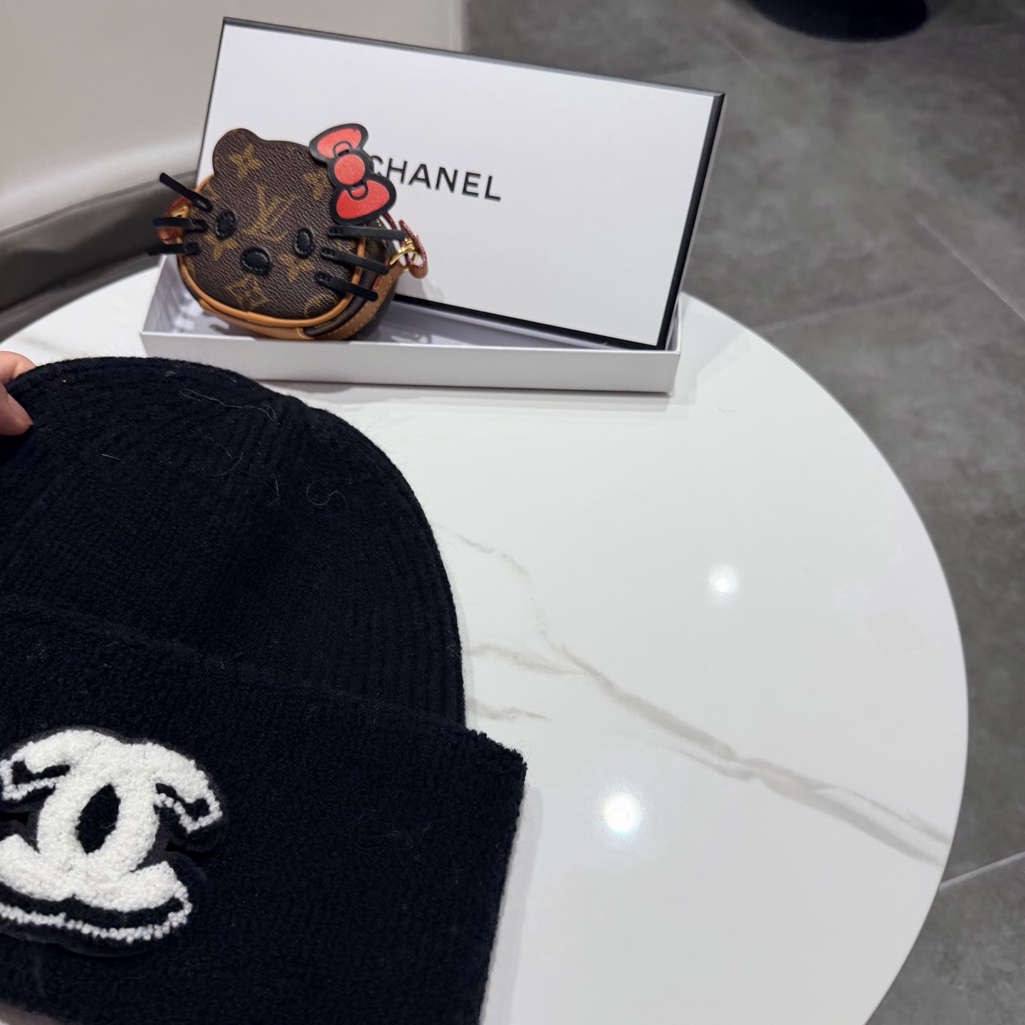 Chanel香奈儿针织毛线帽