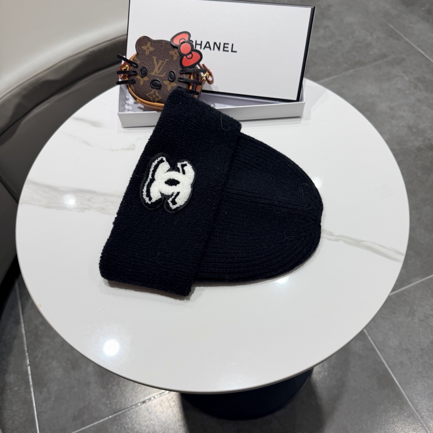 Chanel香奈儿针织毛线帽