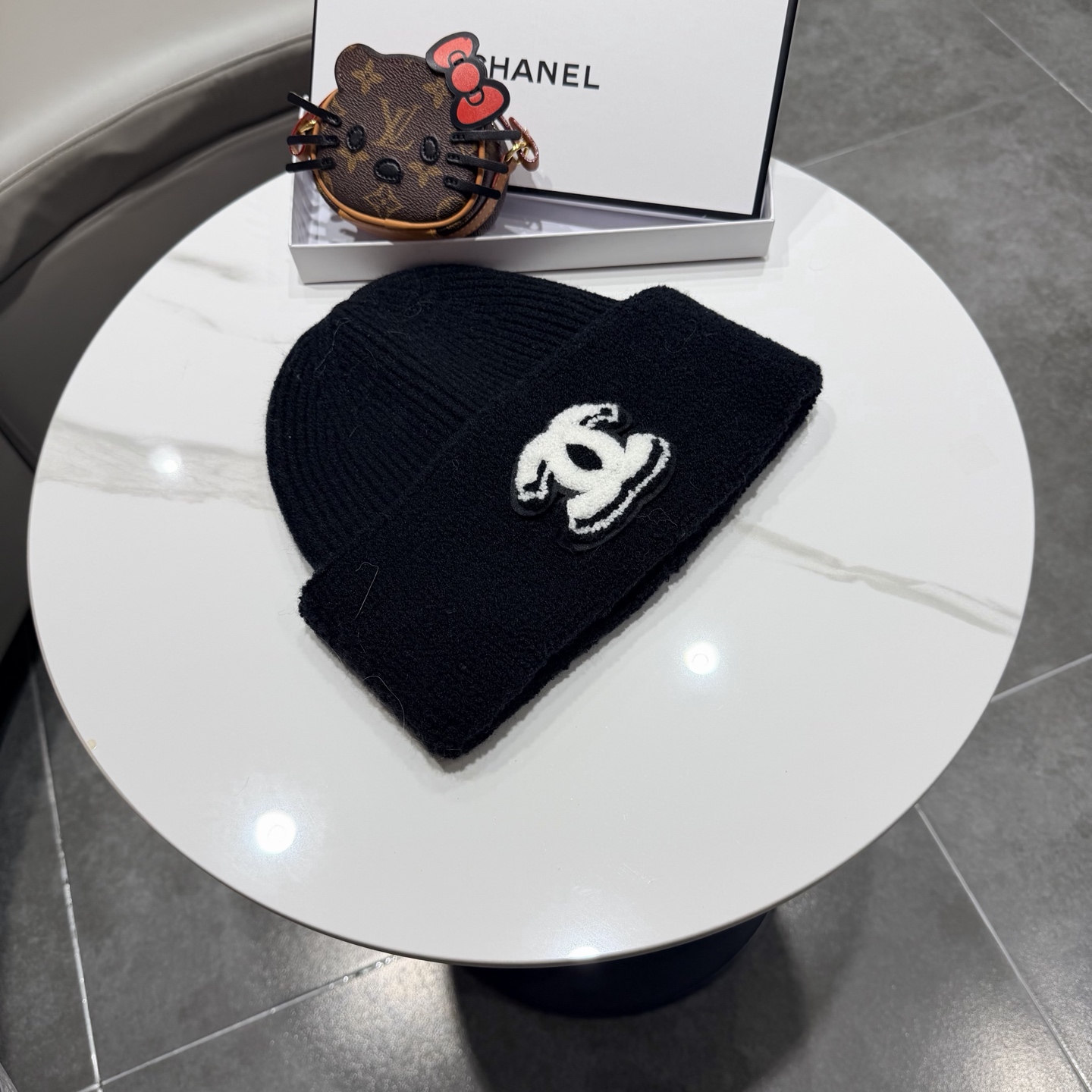 Chanel香奈儿针织毛线帽