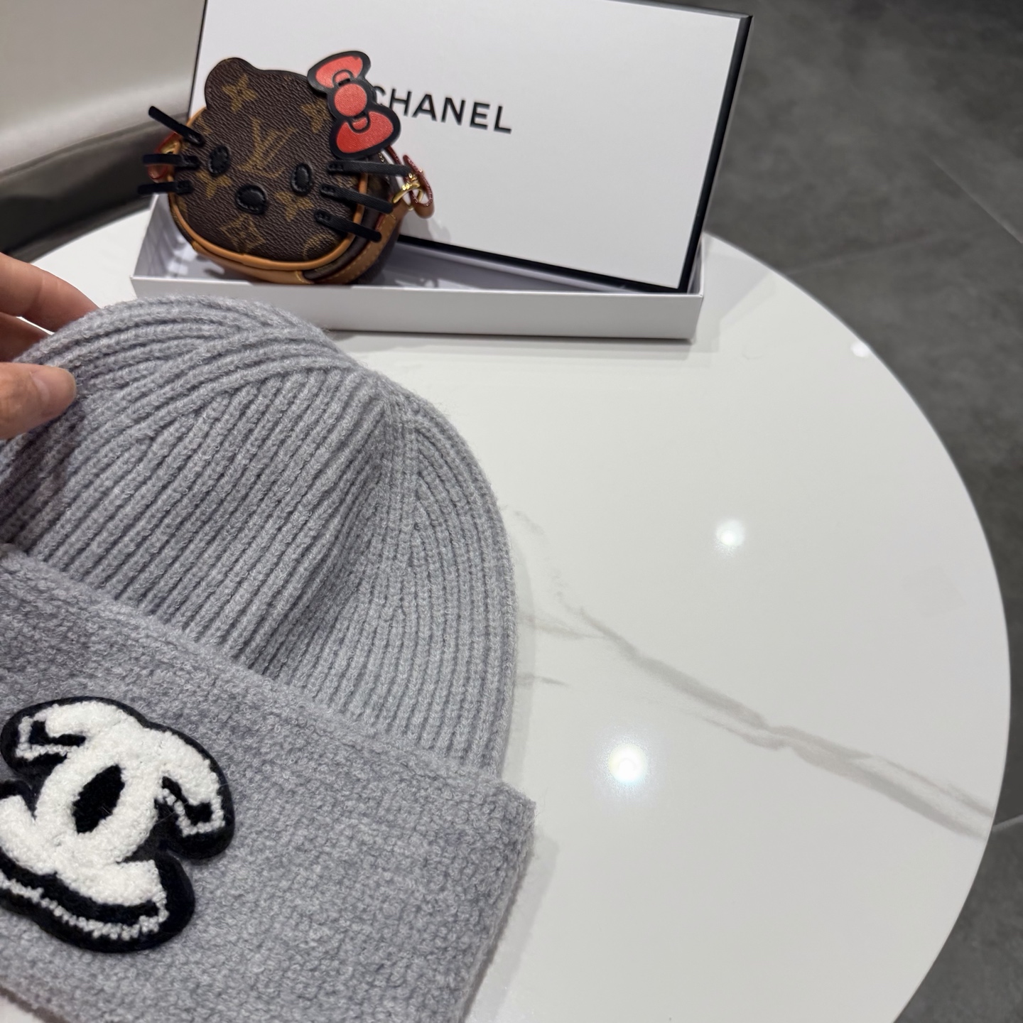 Chanel香奈儿针织毛线帽