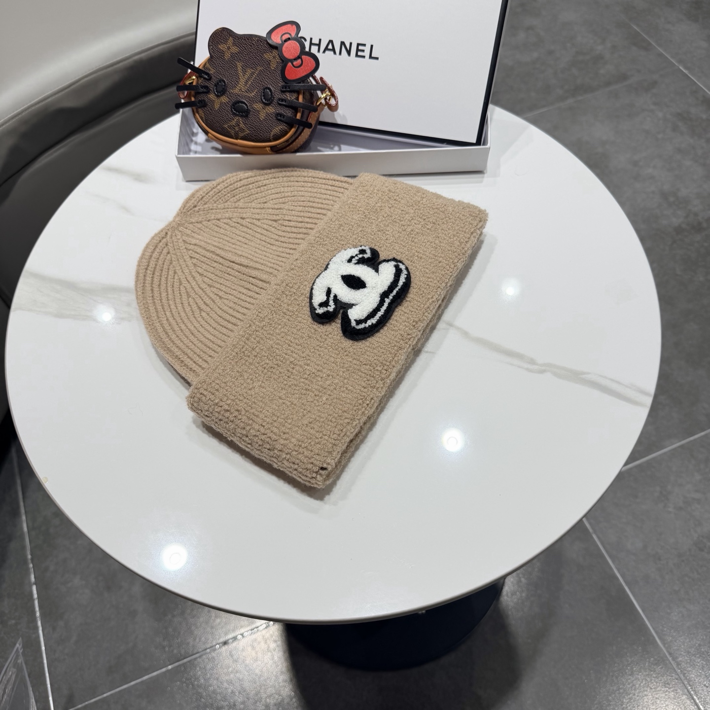 Chanel香奈儿针织毛线帽
