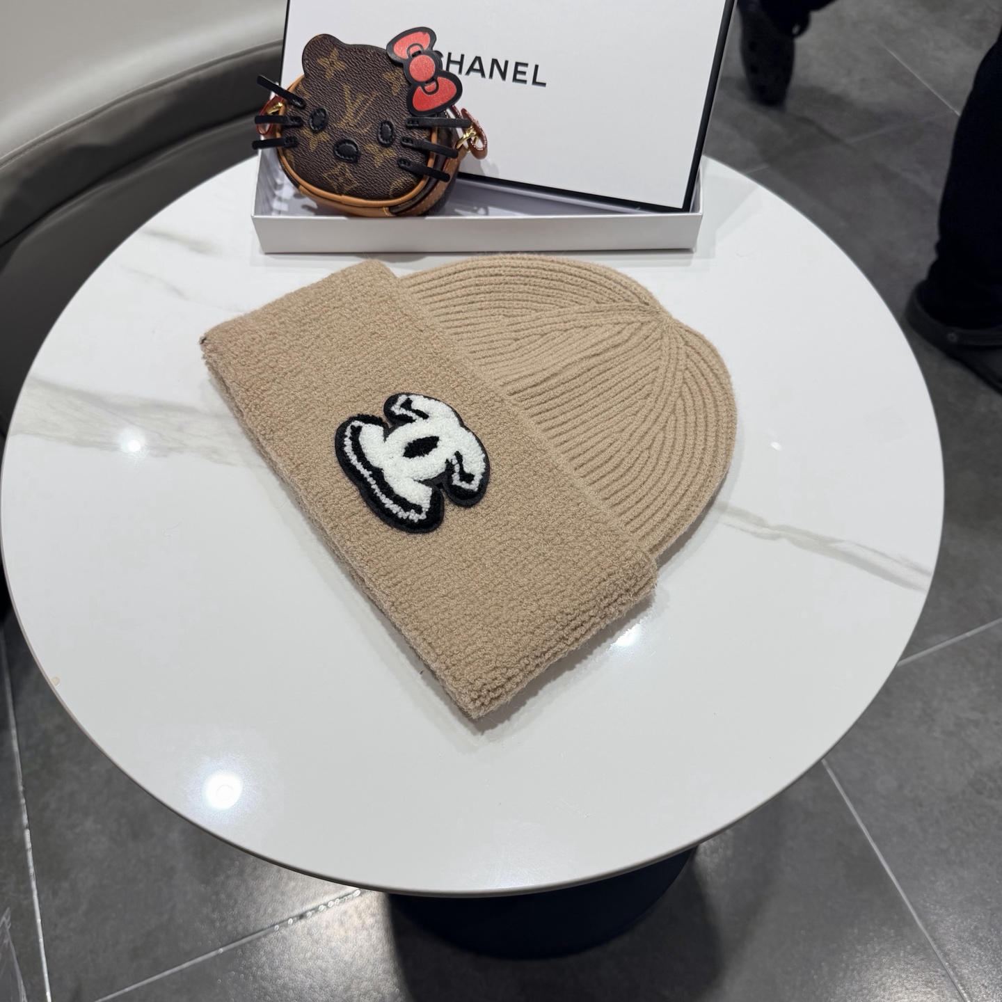 Chanel香奈儿针织毛线帽