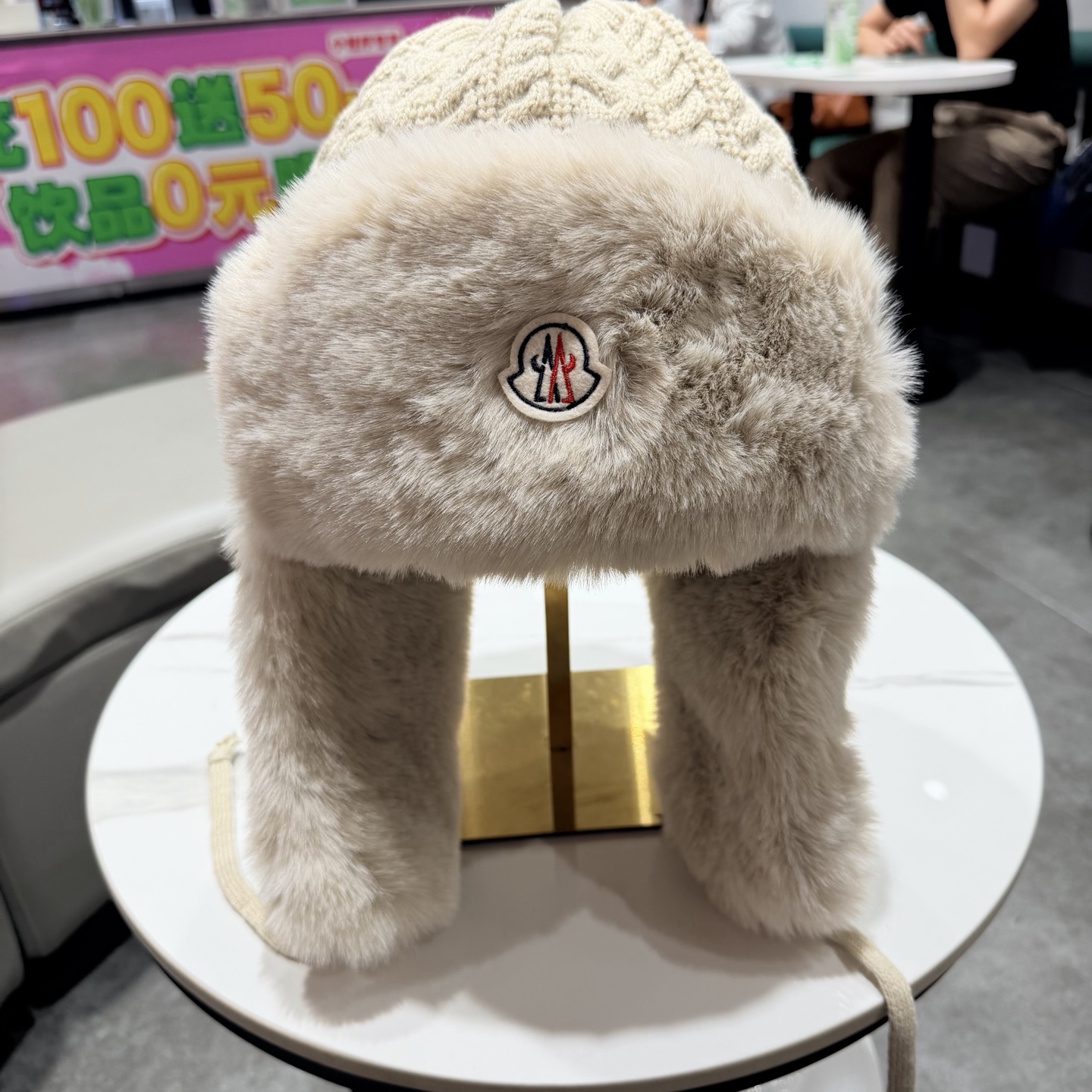 蒙口复古哈尔滨雪国列车毛绒雷锋帽女冬季防风防寒护耳保暖厚毛线帽子