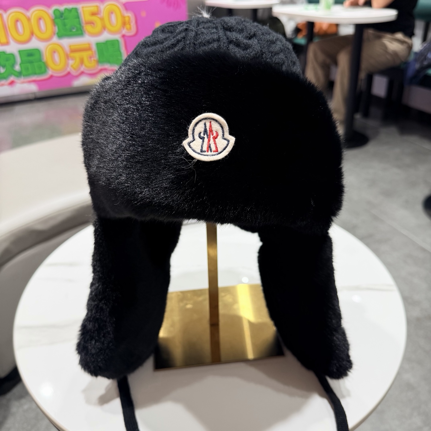 蒙口复古哈尔滨雪国列车毛绒雷锋帽女冬季防风防寒护耳保暖厚毛线帽子
