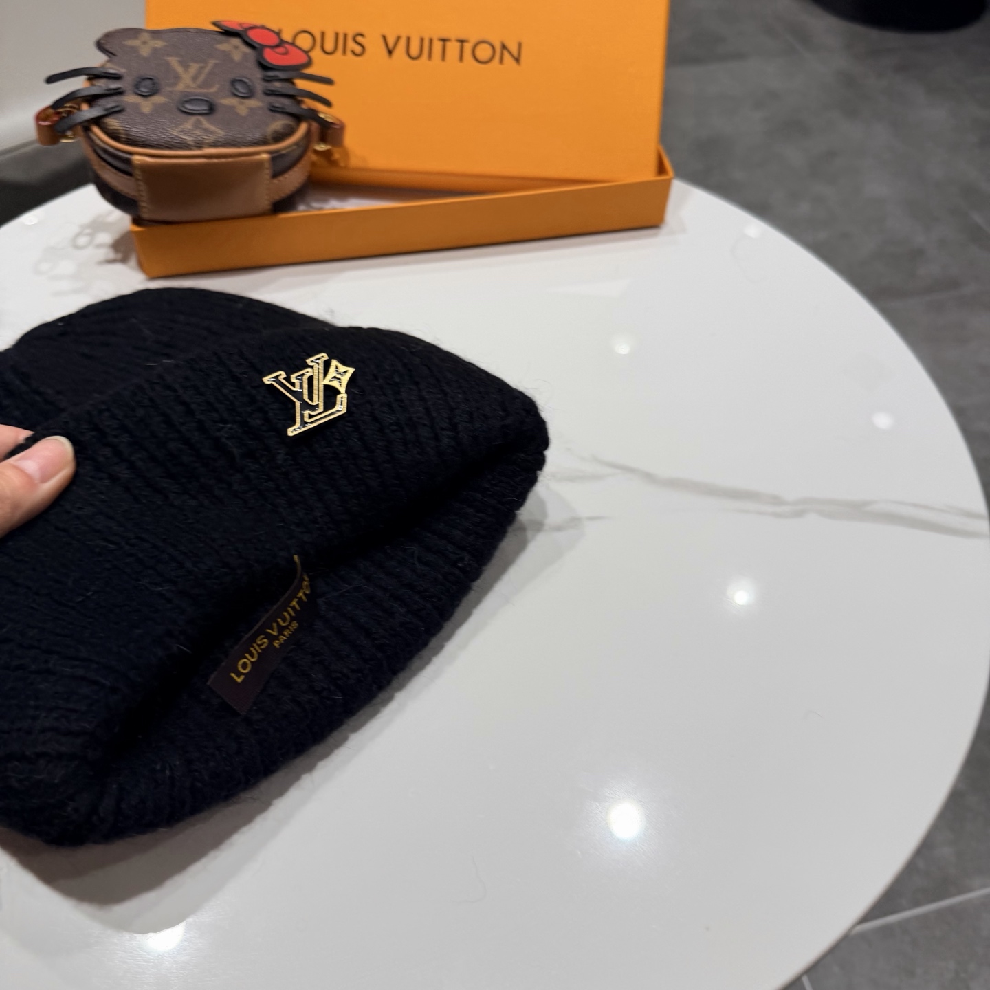Lv路易威登专柜货，针织毛线帽，男女同款 正品开模