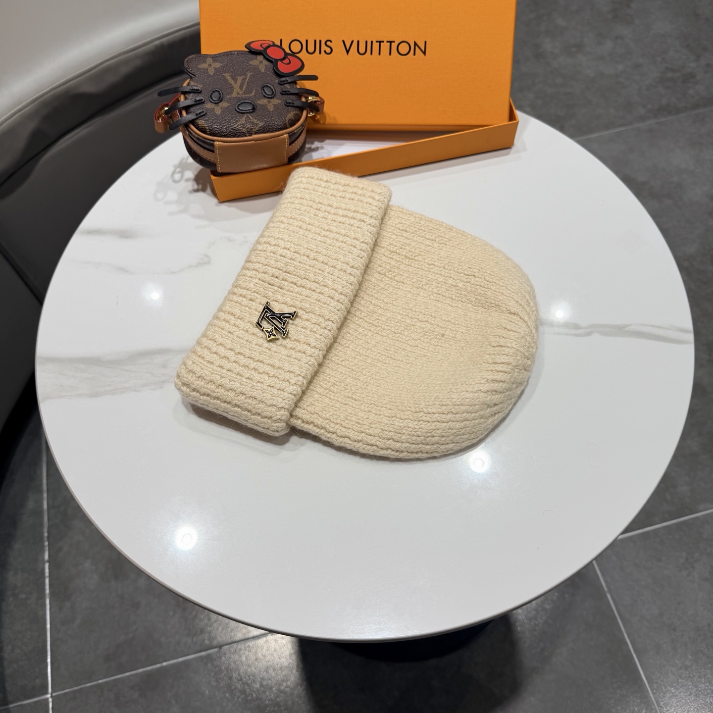 Lv路易威登专柜货，针织毛线帽，男女同款 正品开模