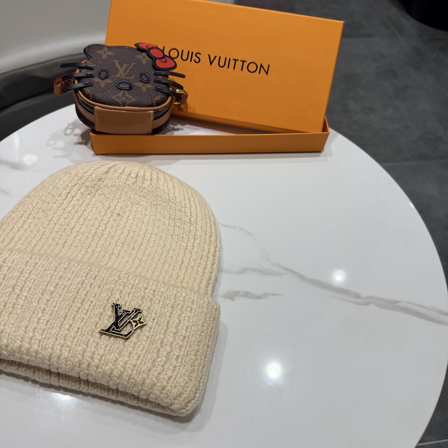 Lv路易威登专柜货，针织毛线帽，男女同款 正品开模