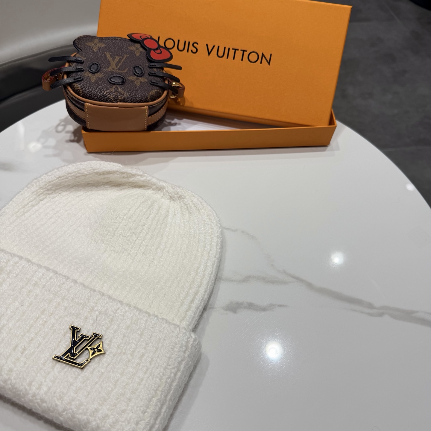 Lv路易威登专柜货，针织毛线帽，男女同款 正品开模