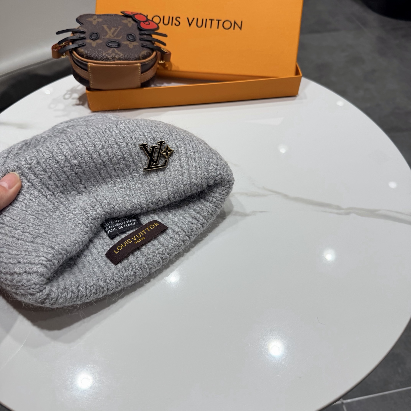Lv路易威登专柜货，针织毛线帽，男女同款 正品开模