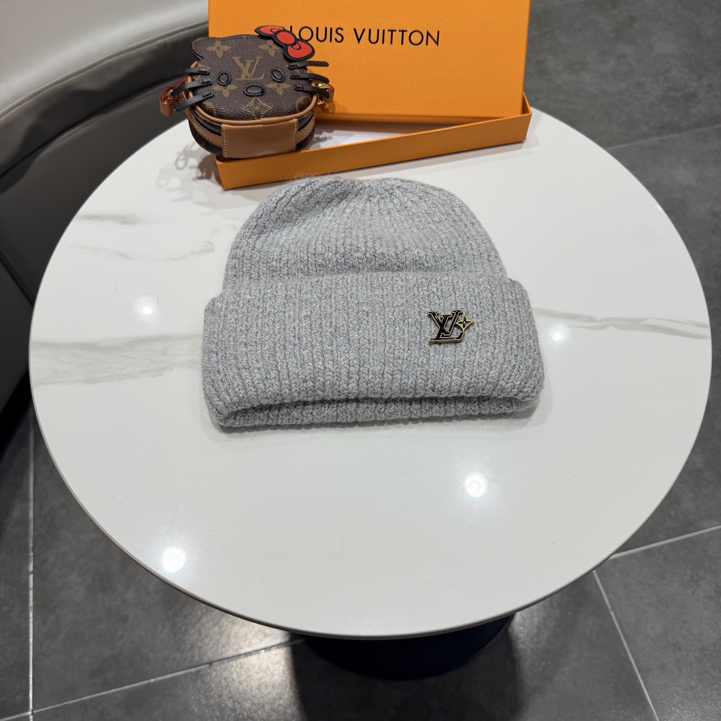 Lv路易威登专柜货，针织毛线帽，男女同款 正品开模