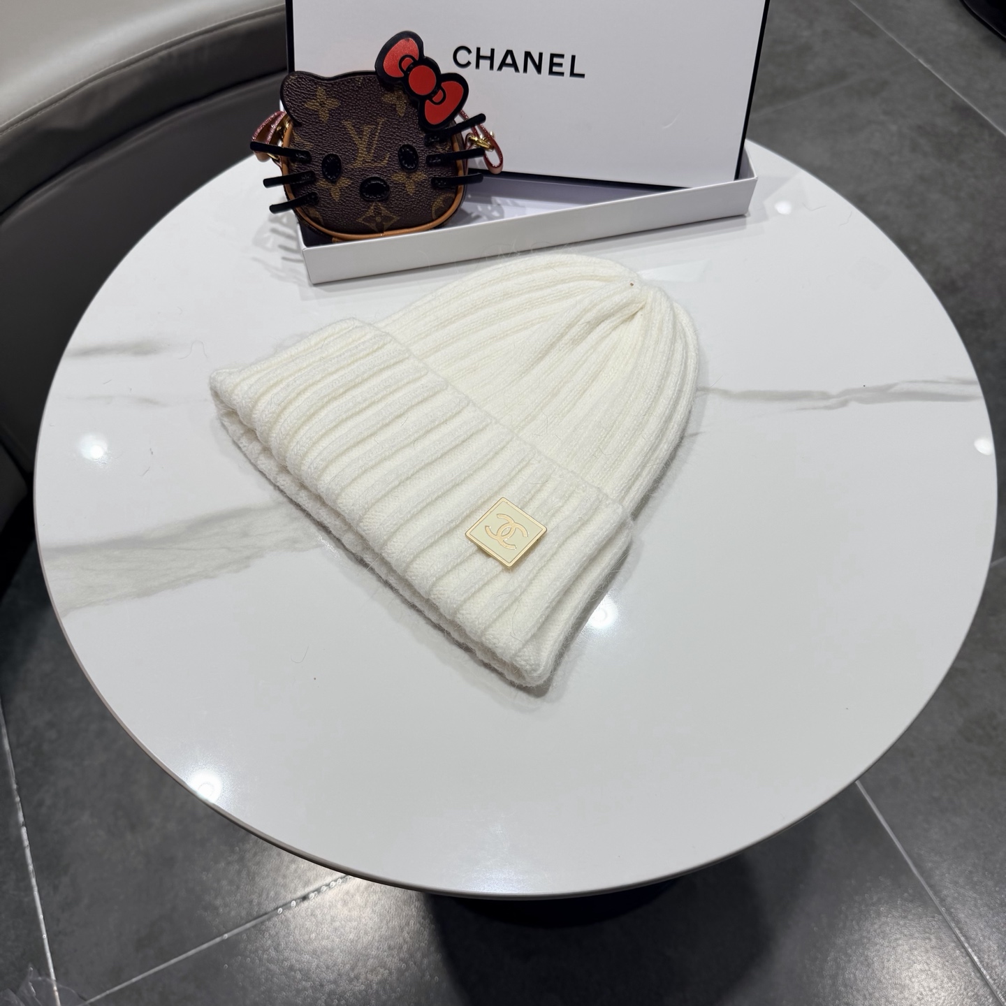 Chanel香奈儿针织毛线帽