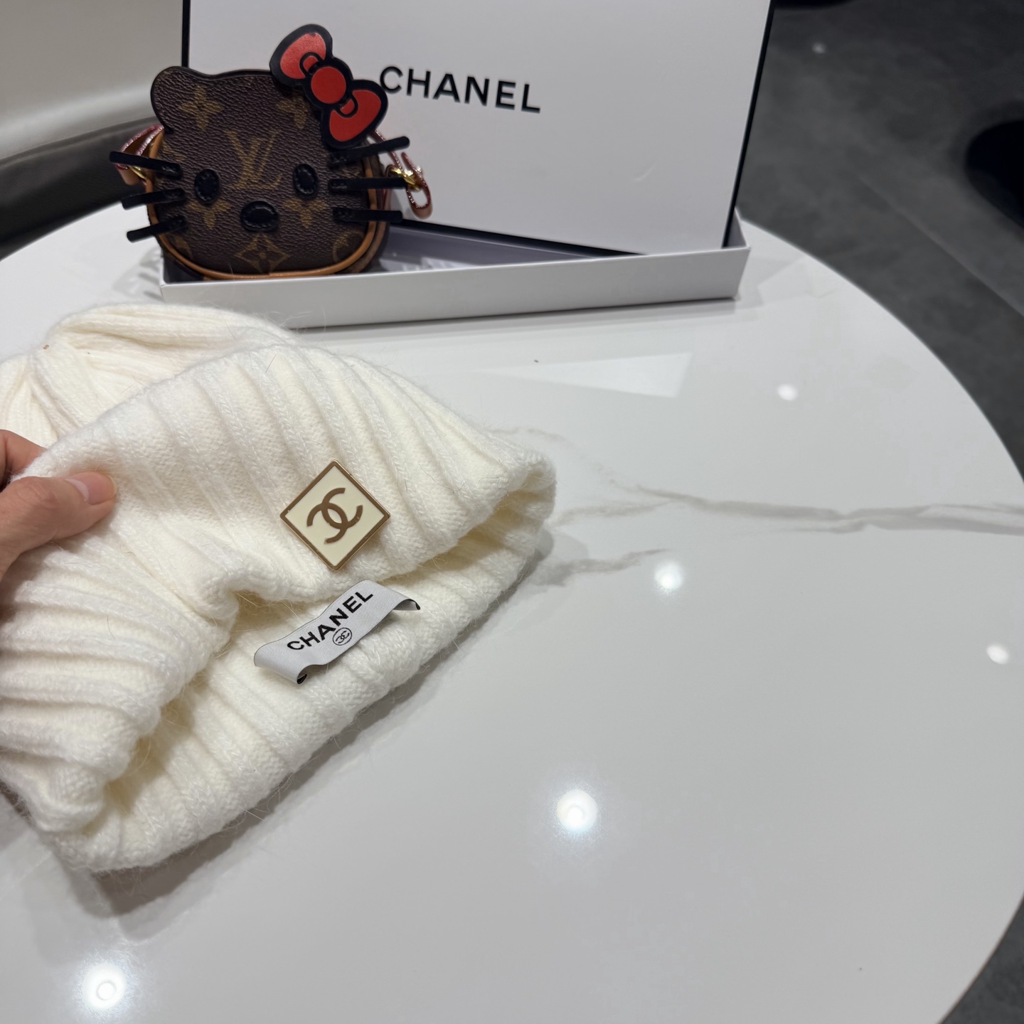 Chanel香奈儿针织毛线帽