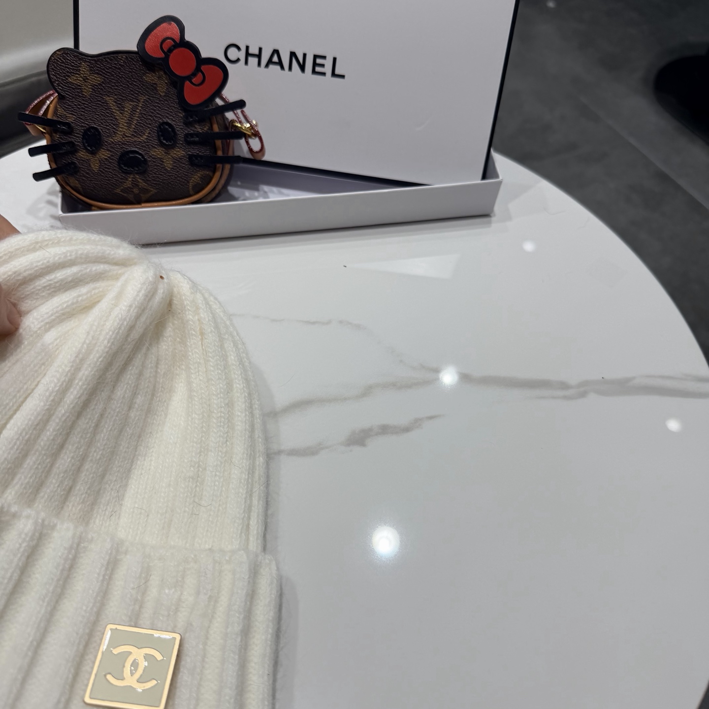 Chanel香奈儿针织毛线帽