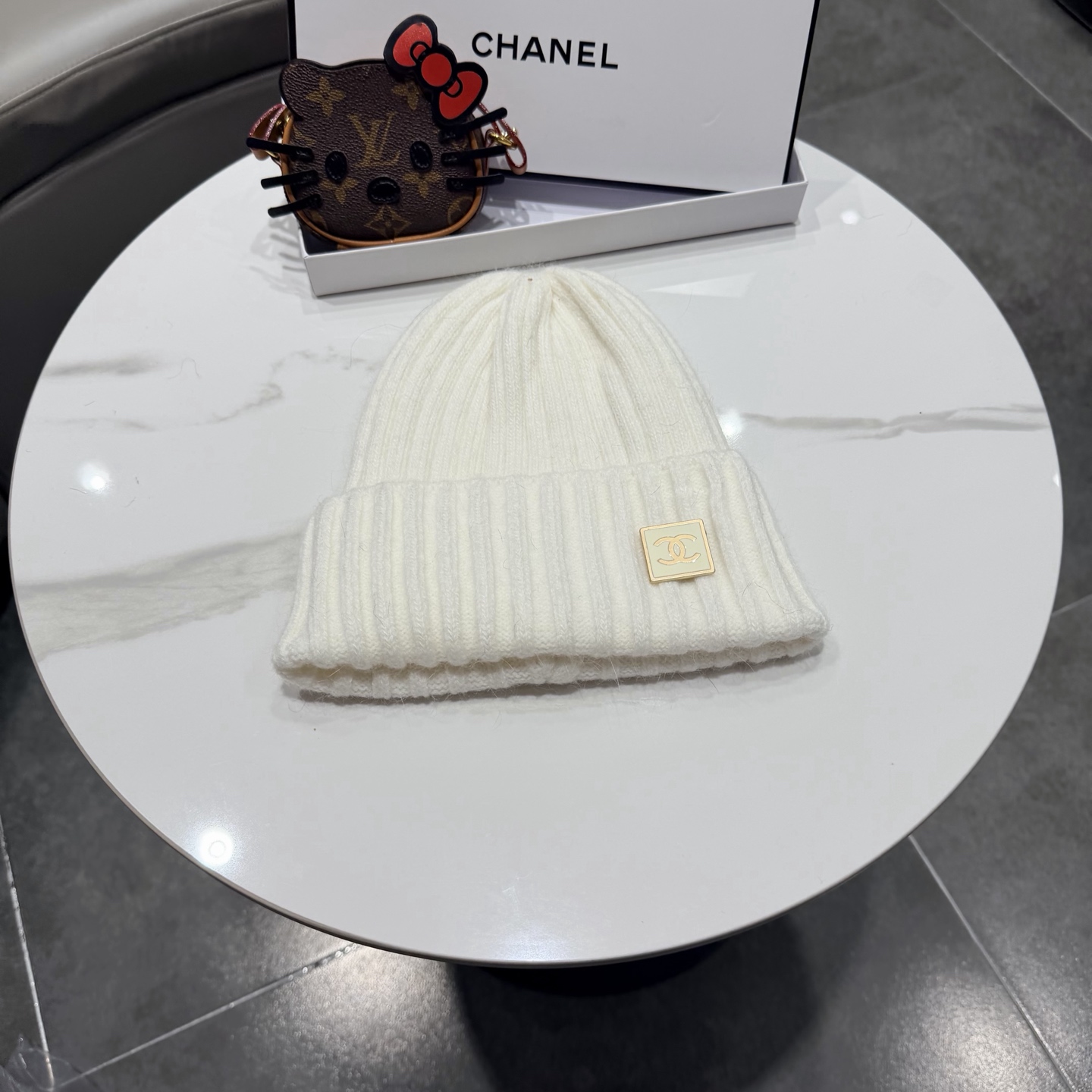 Chanel香奈儿针织毛线帽