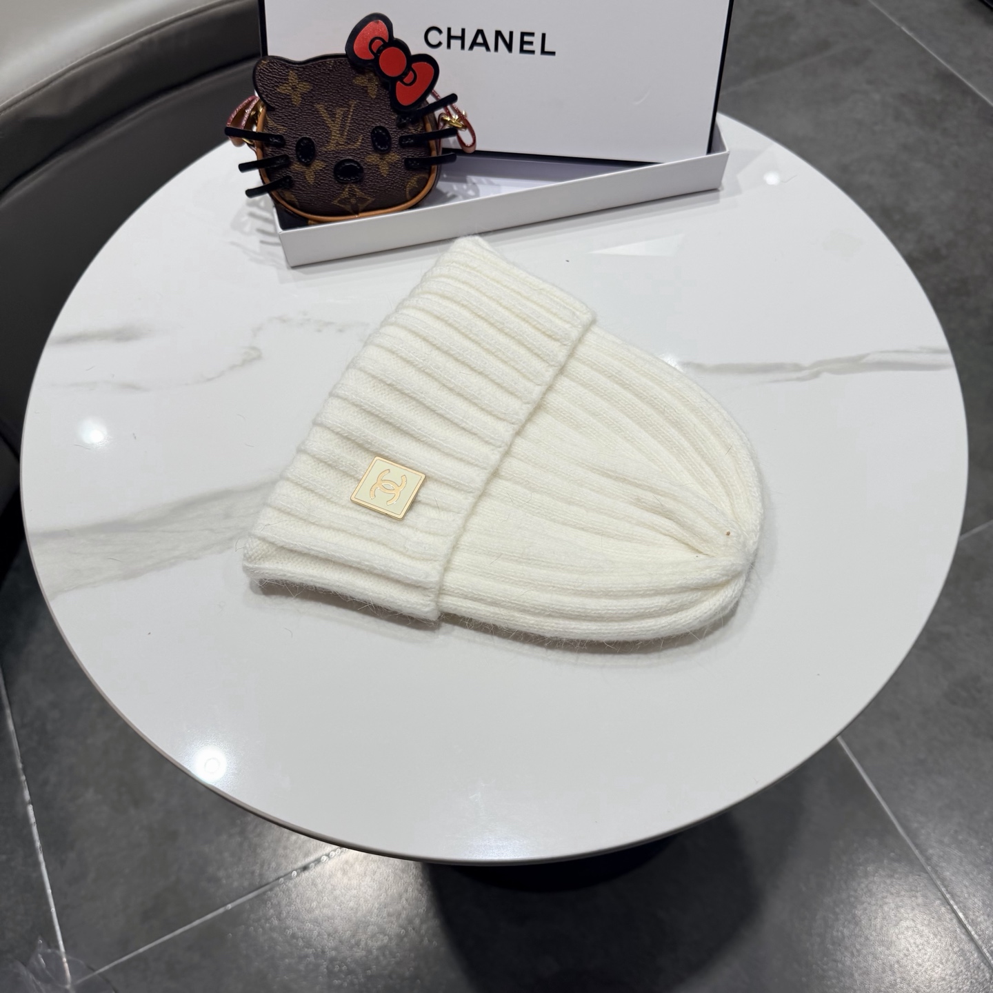 Chanel香奈儿针织毛线帽