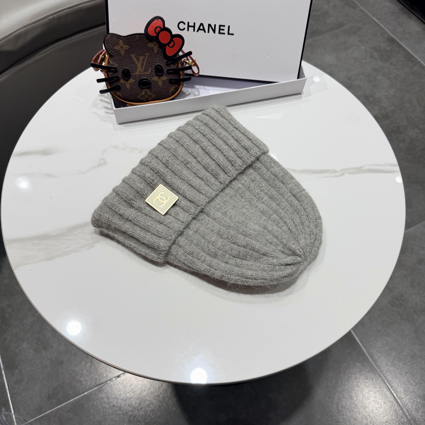 Chanel香奈儿针织毛线帽