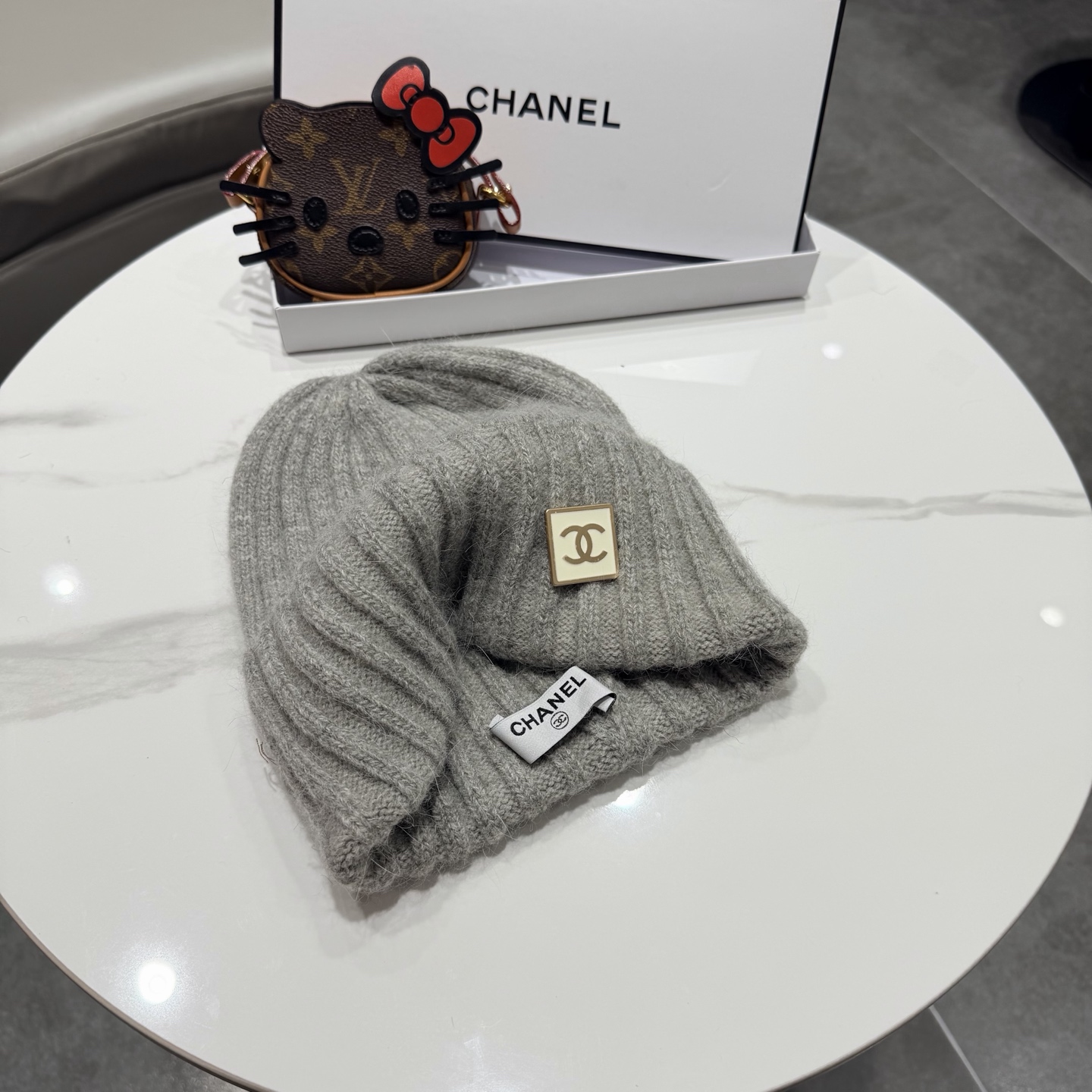 Chanel香奈儿针织毛线帽