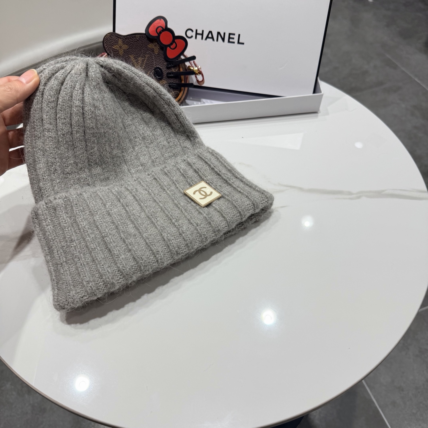 Chanel香奈儿针织毛线帽