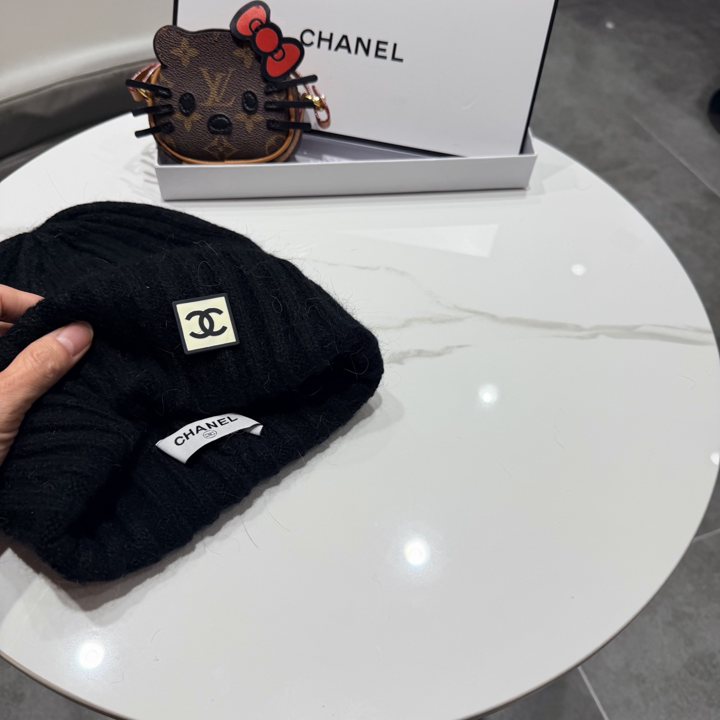 Chanel香奈儿针织毛线帽
