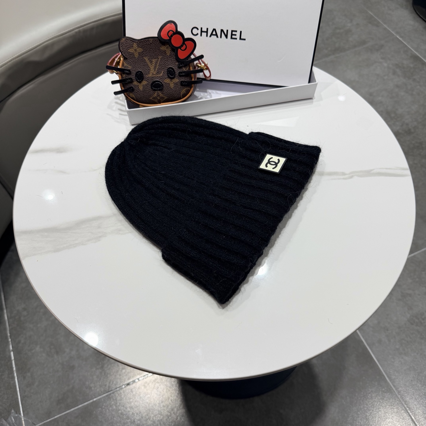 Chanel香奈儿针织毛线帽